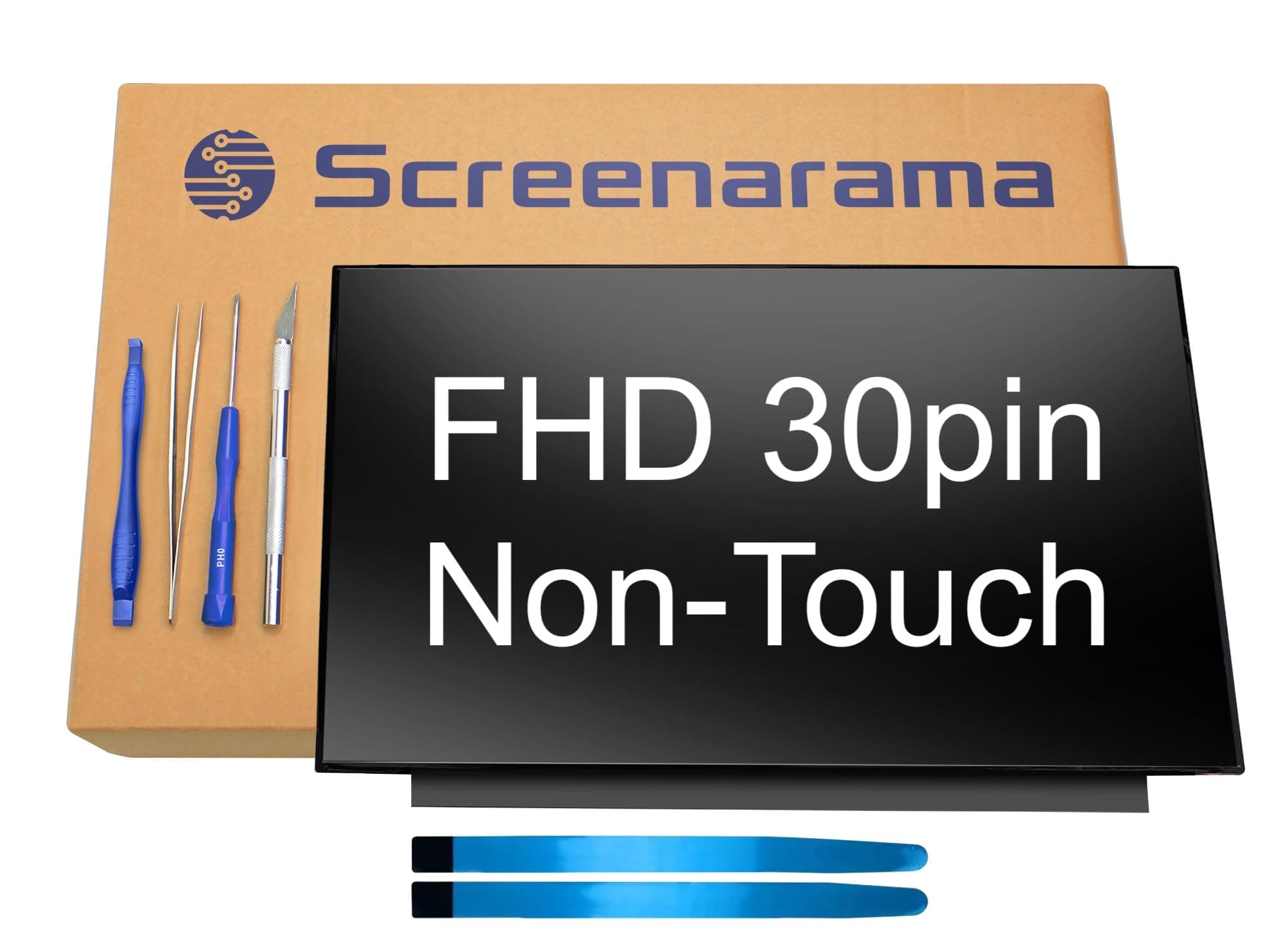 SCREENARAMA New Screen Replacement for Lenovo Legion Y530-15ICH, FHD 1920x1080, IPS, Matte, LCD LED Display with Tools