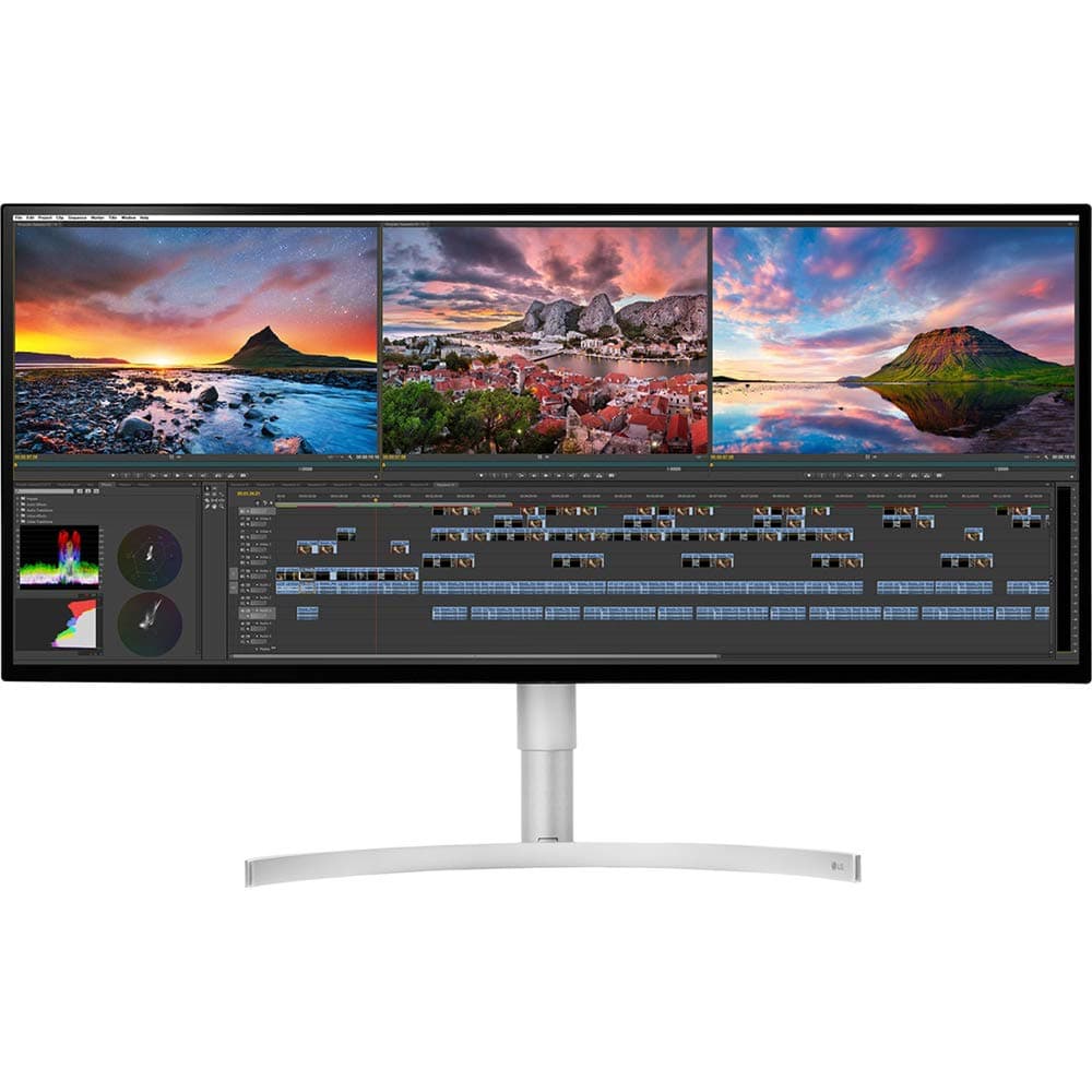 LG 34WK95U-W 34" Class 21:9 UltraWide 5K2K Nano IPS LED Monitor with HDR 600 (34" Diagonal)