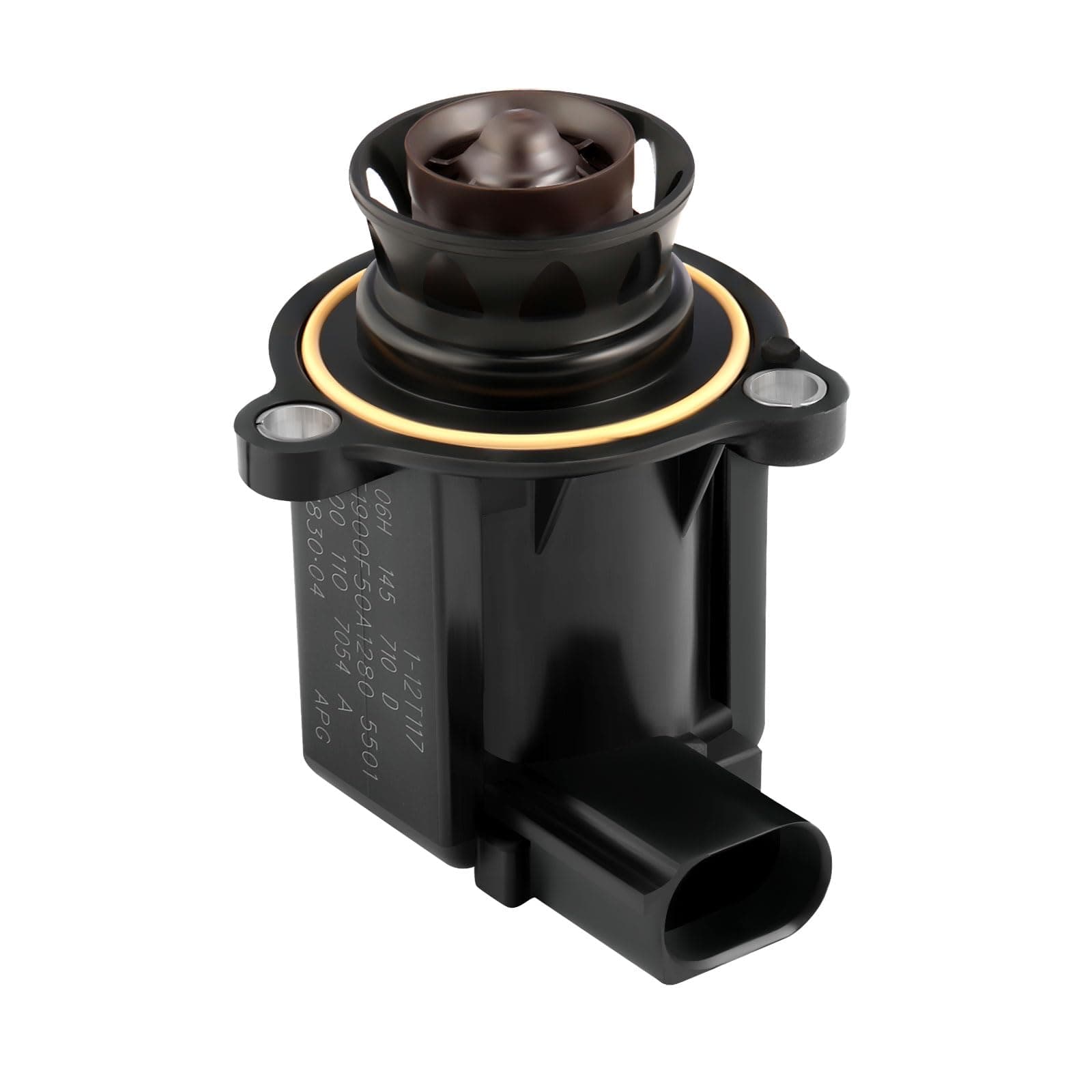 GEARZAAR Upgraded Turbo Diverter Valve 06F145710C Turbocharger Diverter Bypass Valve Replacement for VW Audi A3 A4 A5 A7 TT 1.4 1.8 2.0 TSI TFSI 06H145710D