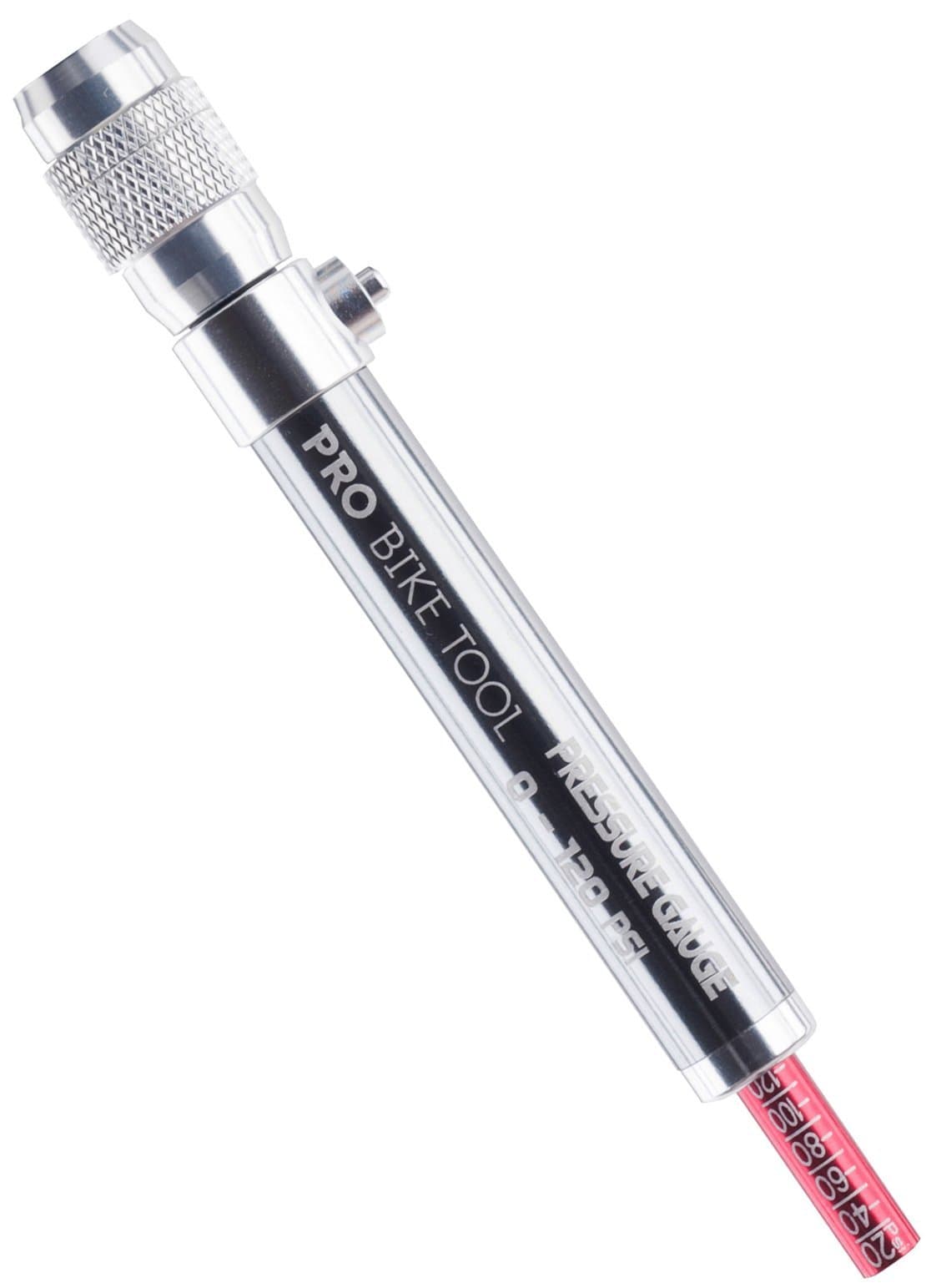 PRO BIKE TOOL Tire Pressure Gauge, Low or High Pressure Versions, Accurate Inflation for Safe & Enjoyable Rides, Great for Road, Electric, Touring & Hybrid Tires