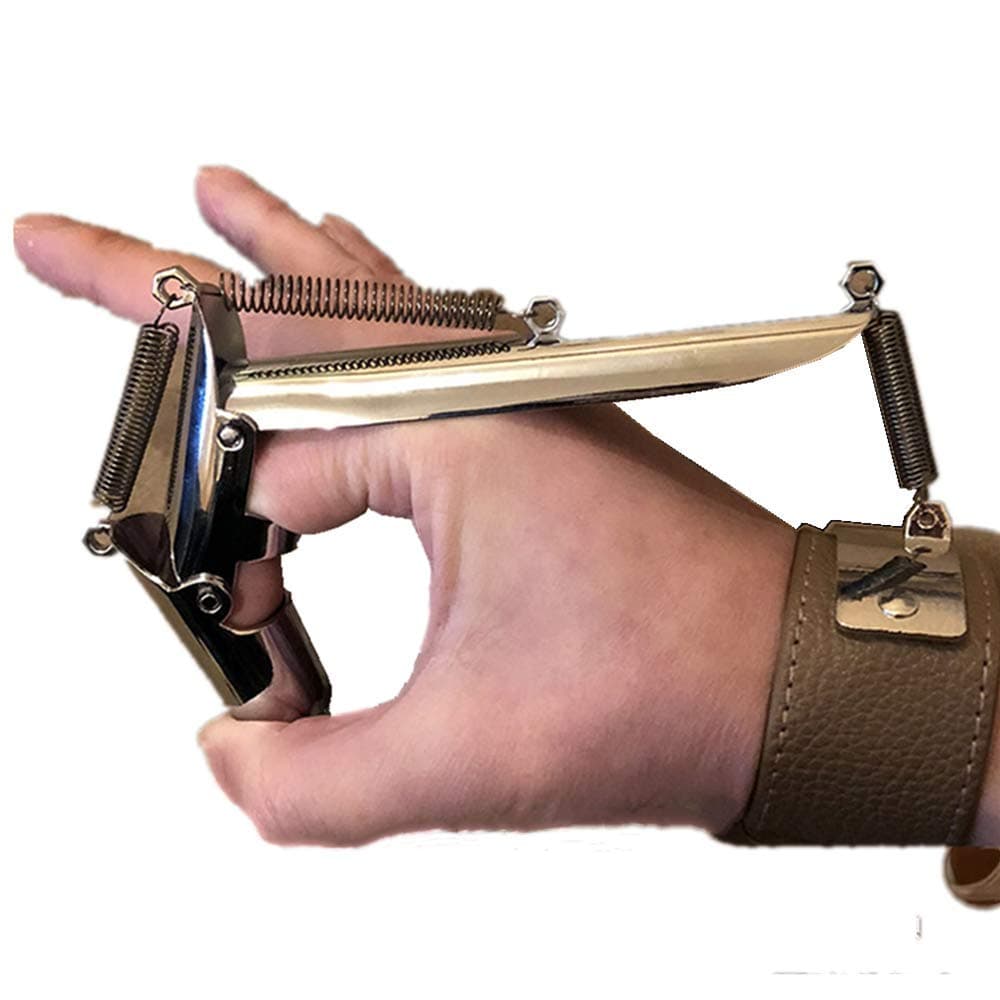 Otun Tricky Tool, use Your Fingers to Play Other People's Heads, Bottle Opener, self-Defense Weapons, Creative Gifts, Finger cots, Stainless Steel, Friend's Death