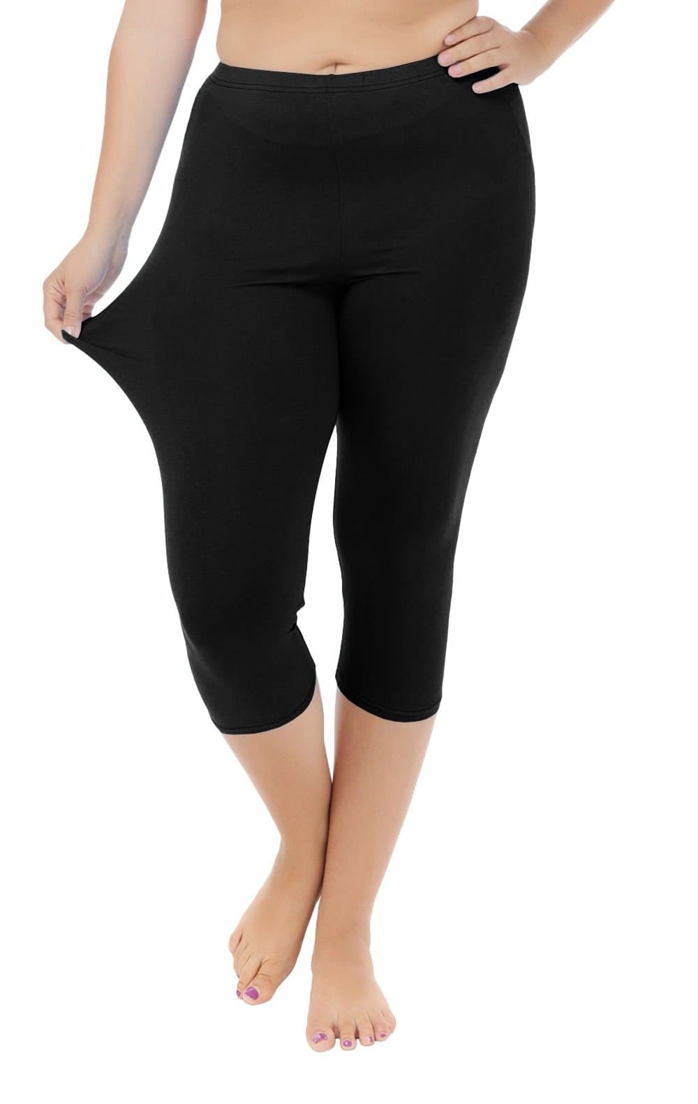 Plus Size Capri Leggings