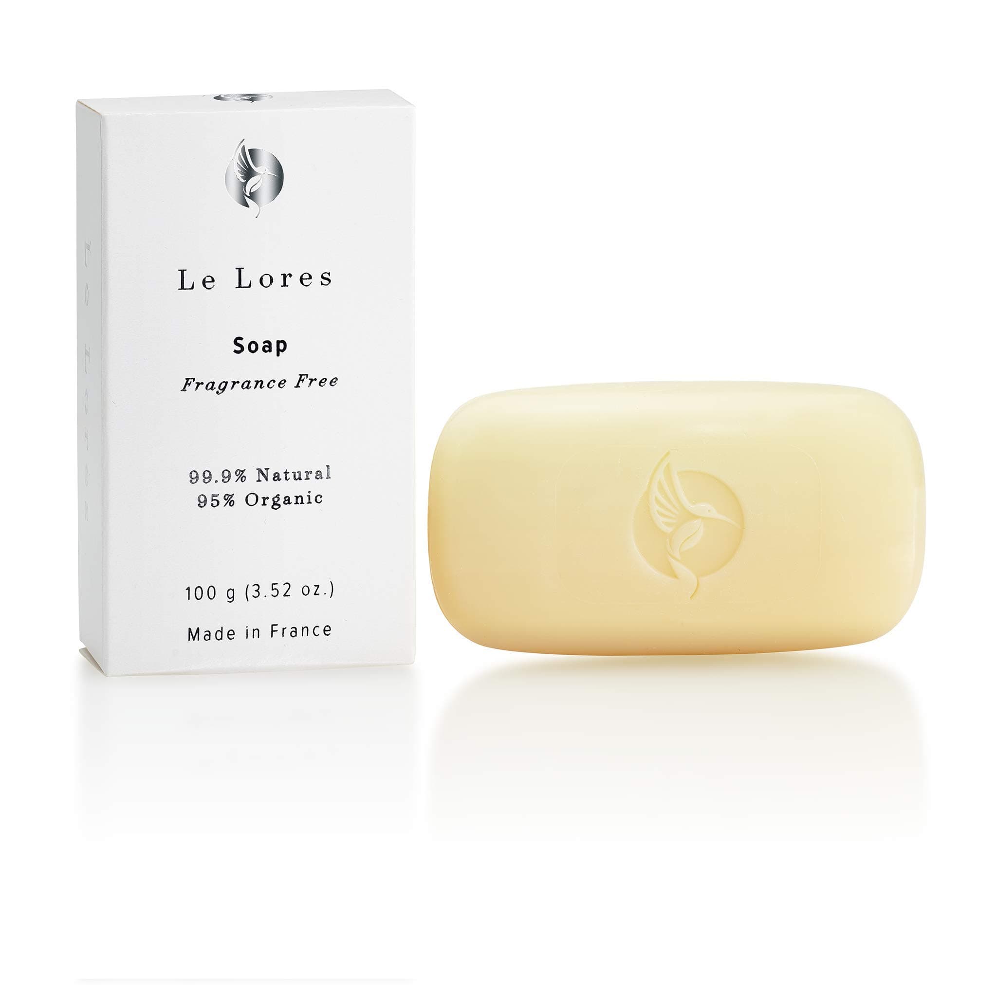 Unscented Moisturizer Soap, Natural Palm Oil Extract, No Fragrance Bar (3.52 oz)