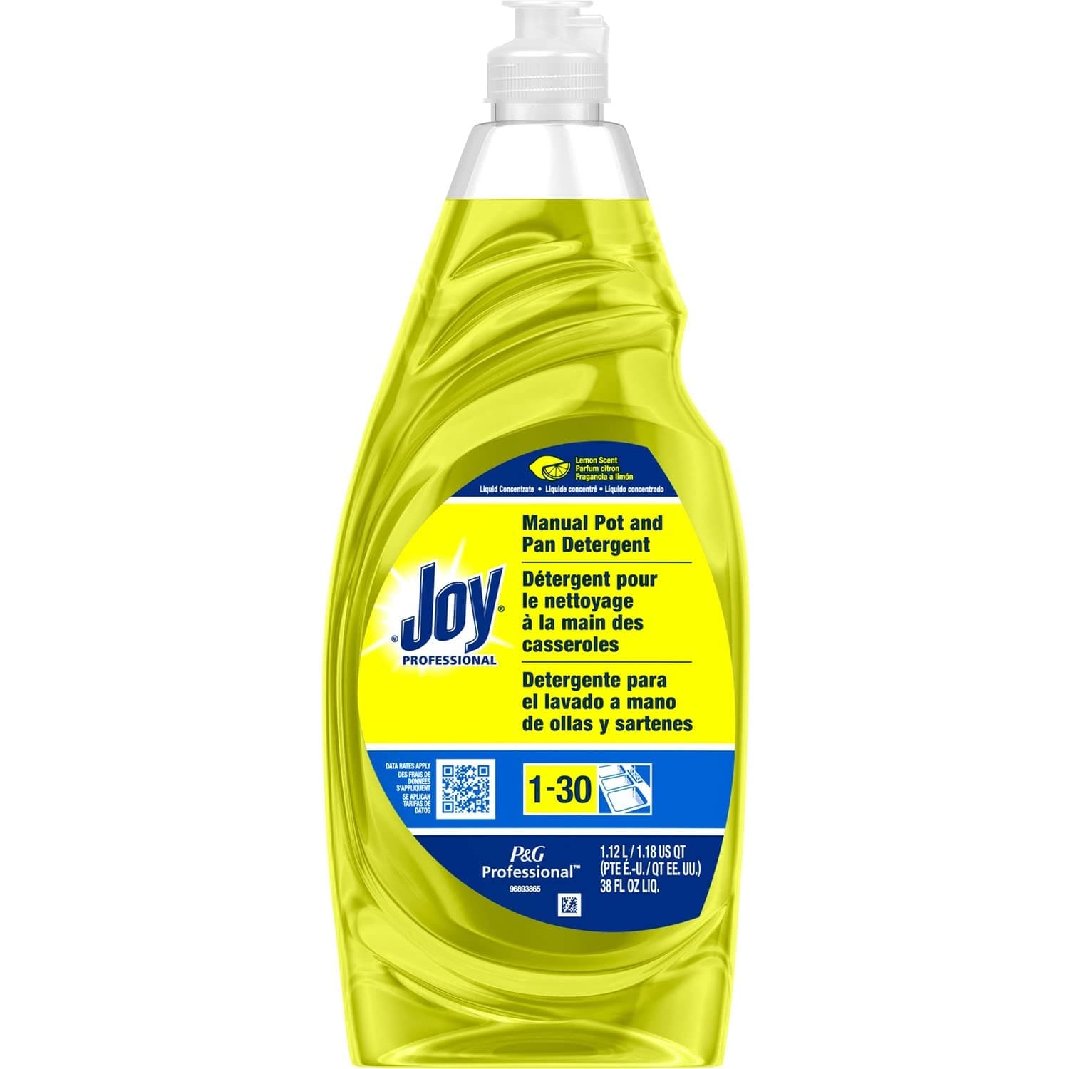 Procter & Gamble Joy 45114 Joy Dish Soap, Lemon Scent, 38 Oz