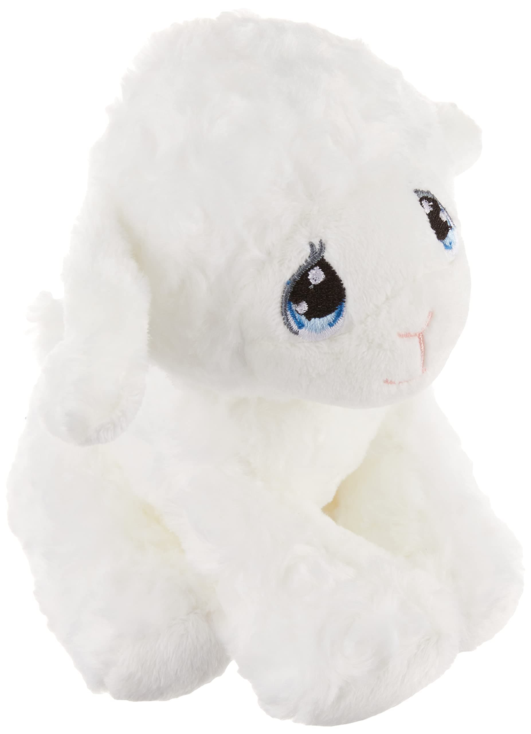 Aurora® Adorable Precious Moments™ Luffie Lamb Stuffed Animal - Heartwarming Toy for Comforting Children - for Sentimental Gifts, Birthdays, and Adults - White 7.5 Inches