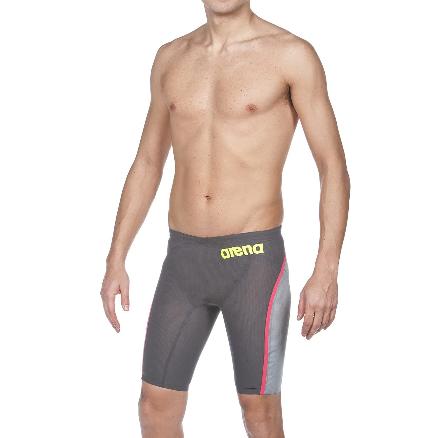 Arena Carbon Ultra Jammer (30, Dark Grey/Fluo Yellow)