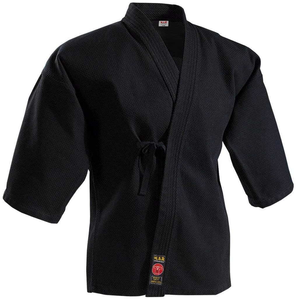 MAR | Traditional Kendo Gi Hakama Jacket Japanese Style Kendo Jacket, Aikido Suit Iaido Jacket Martial Arts Uniform, Unisex Heavy-Weight Polycotton Fabric