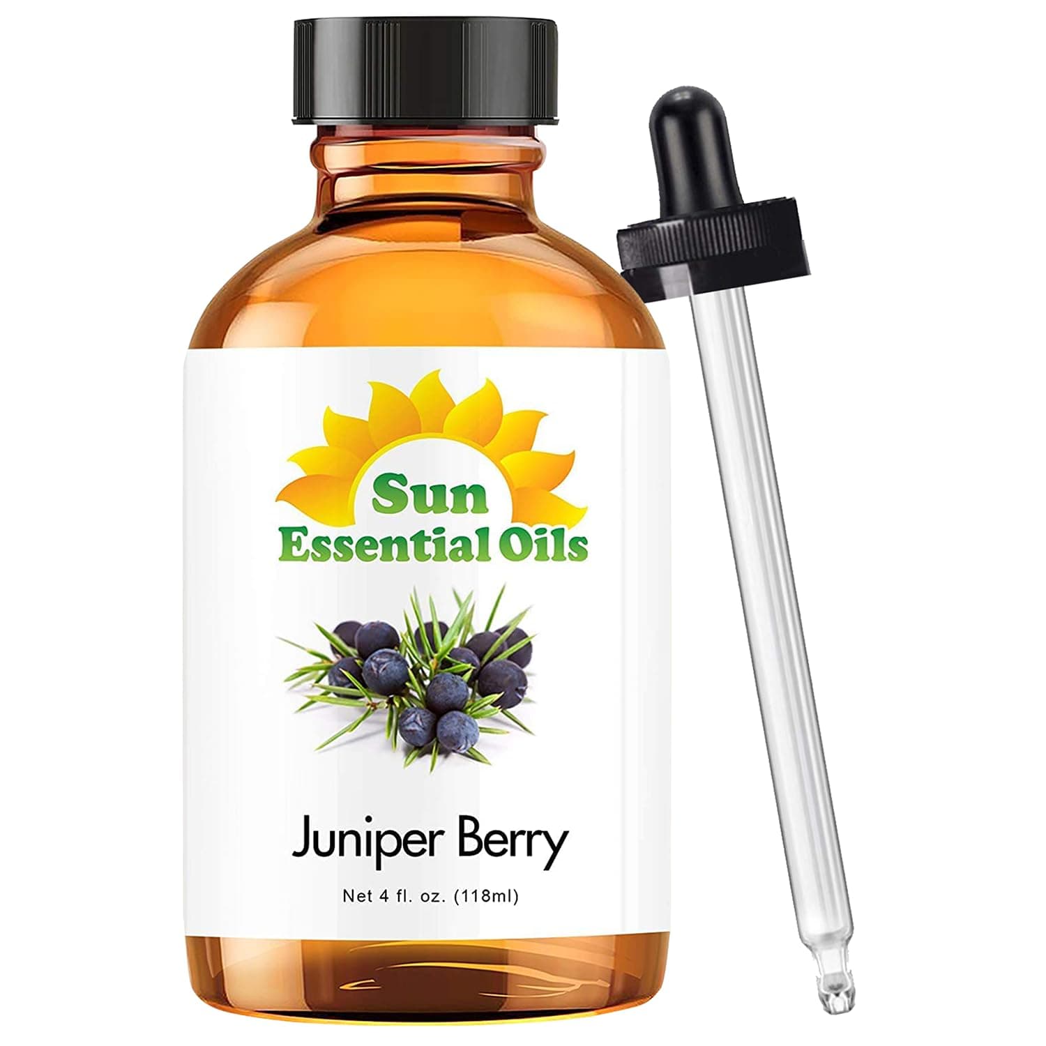 4oz Juniper Berry Essential Oil – Aromatherapy Oil for Candle Use (4 Fluid Ounces)
