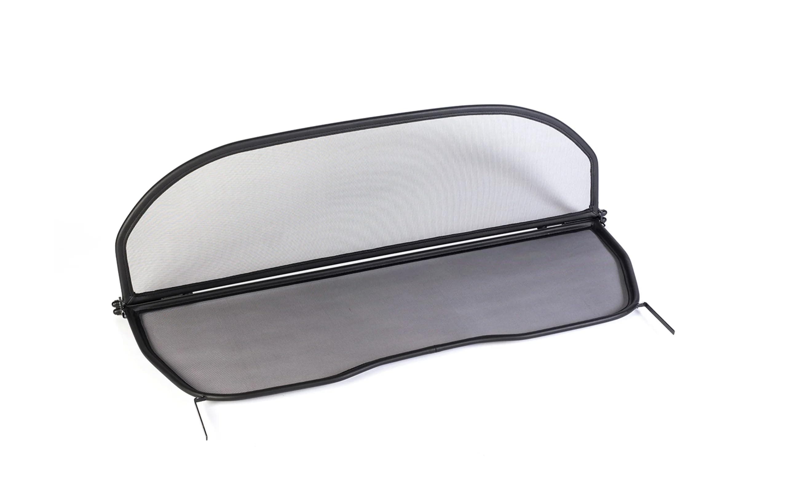 Foldable Wind Deflector with Quick Fastener - Black for Peugeot 308CC Convertible | Windstop | Wind Blocker