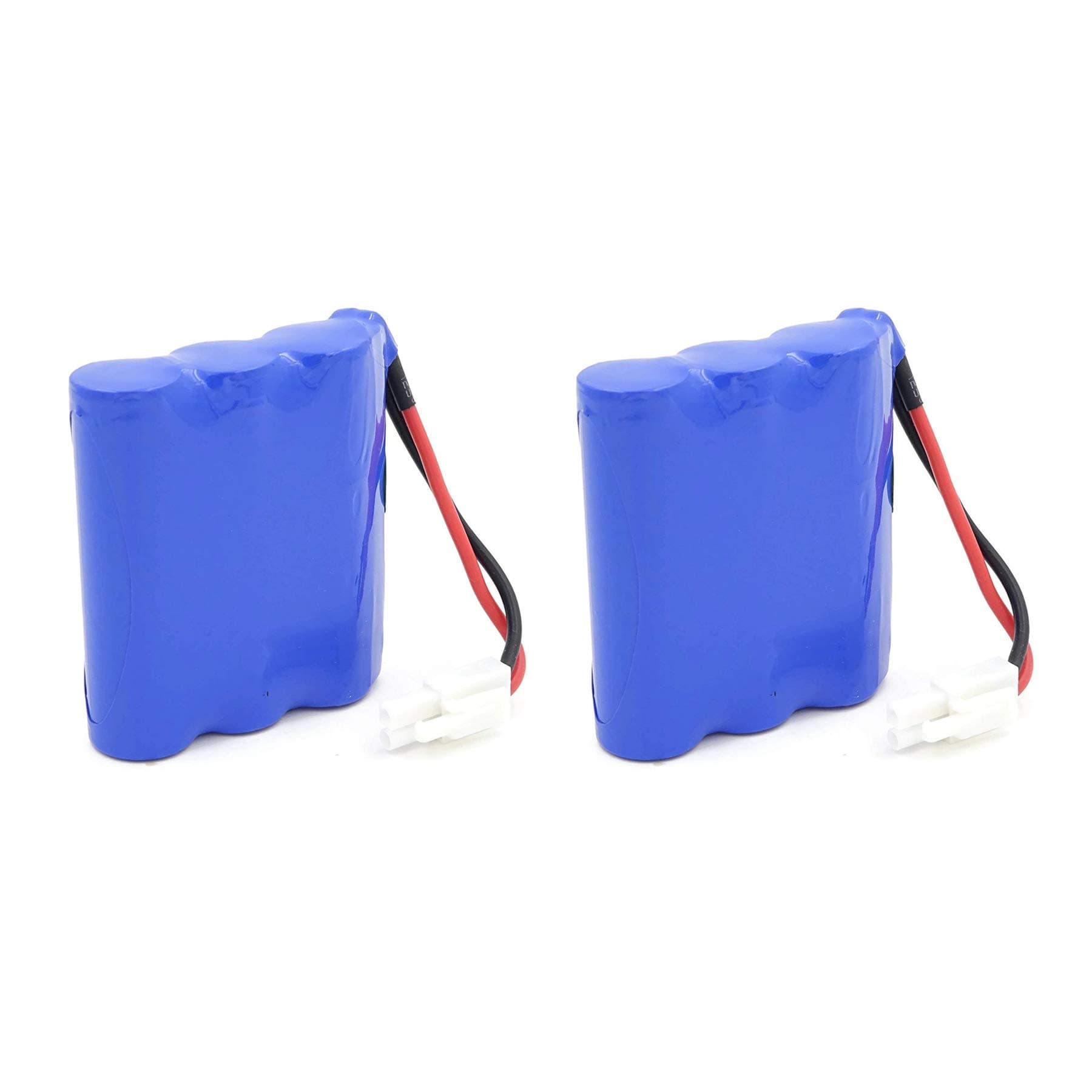 2-PK Rechargeable Lithium Battery with Quick Connector for Alpha 1080X