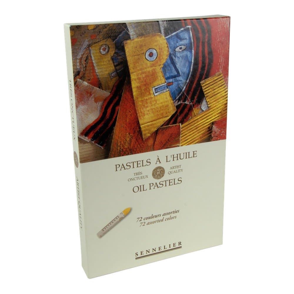 SENLR OIL PASTELS 72CLR