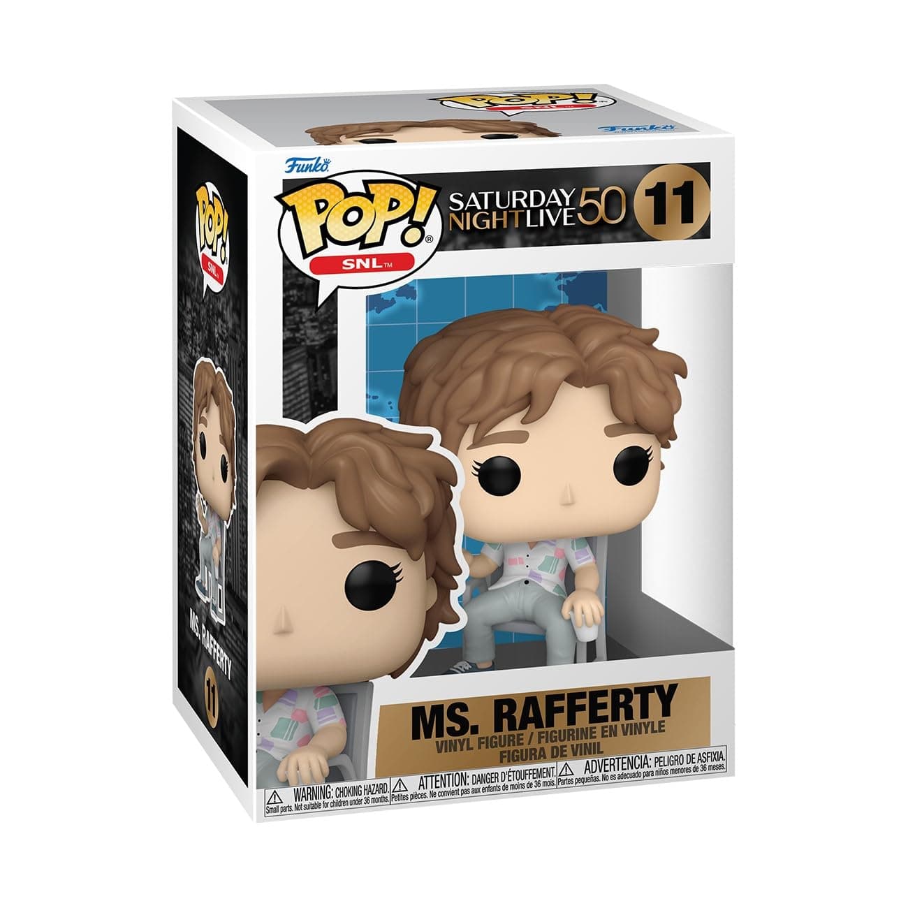 Pop! TV: SNL 50th - Turd Ferguson - Ms. Rafferty - Saturday Night Live - Collectable Vinyl Figure - Gift Idea - Official Merchandise - Toys for Kids & Adults - TV Fans