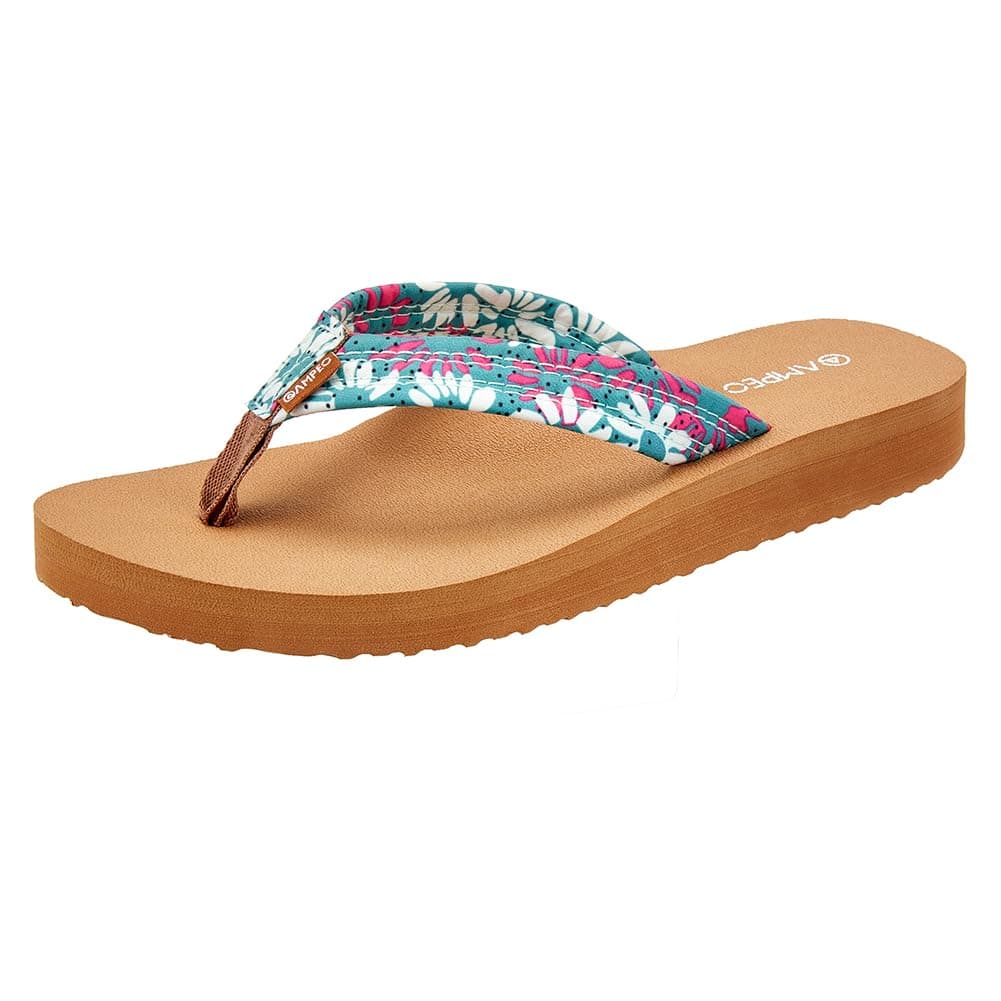 Women's Arch Support Flip Flops Comfortable Casual Summer Beach Thong Sandals