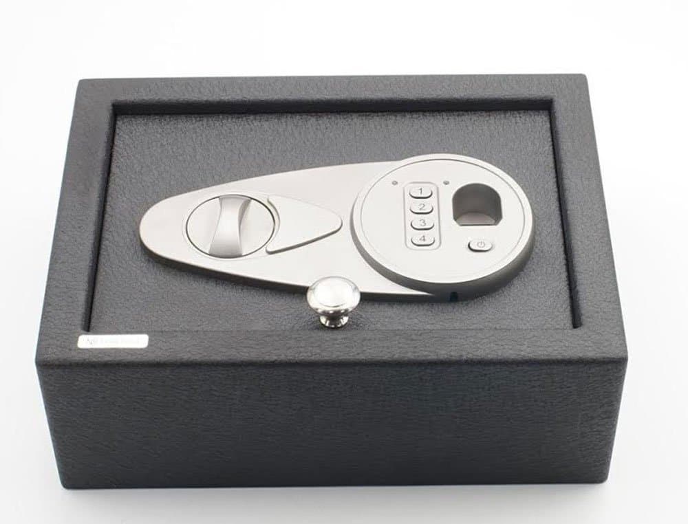 Secu Electronic Top Loading Biometric Fingerprint Digital Safe Home Security Steel 11.75" (L) x 8.75 (W)