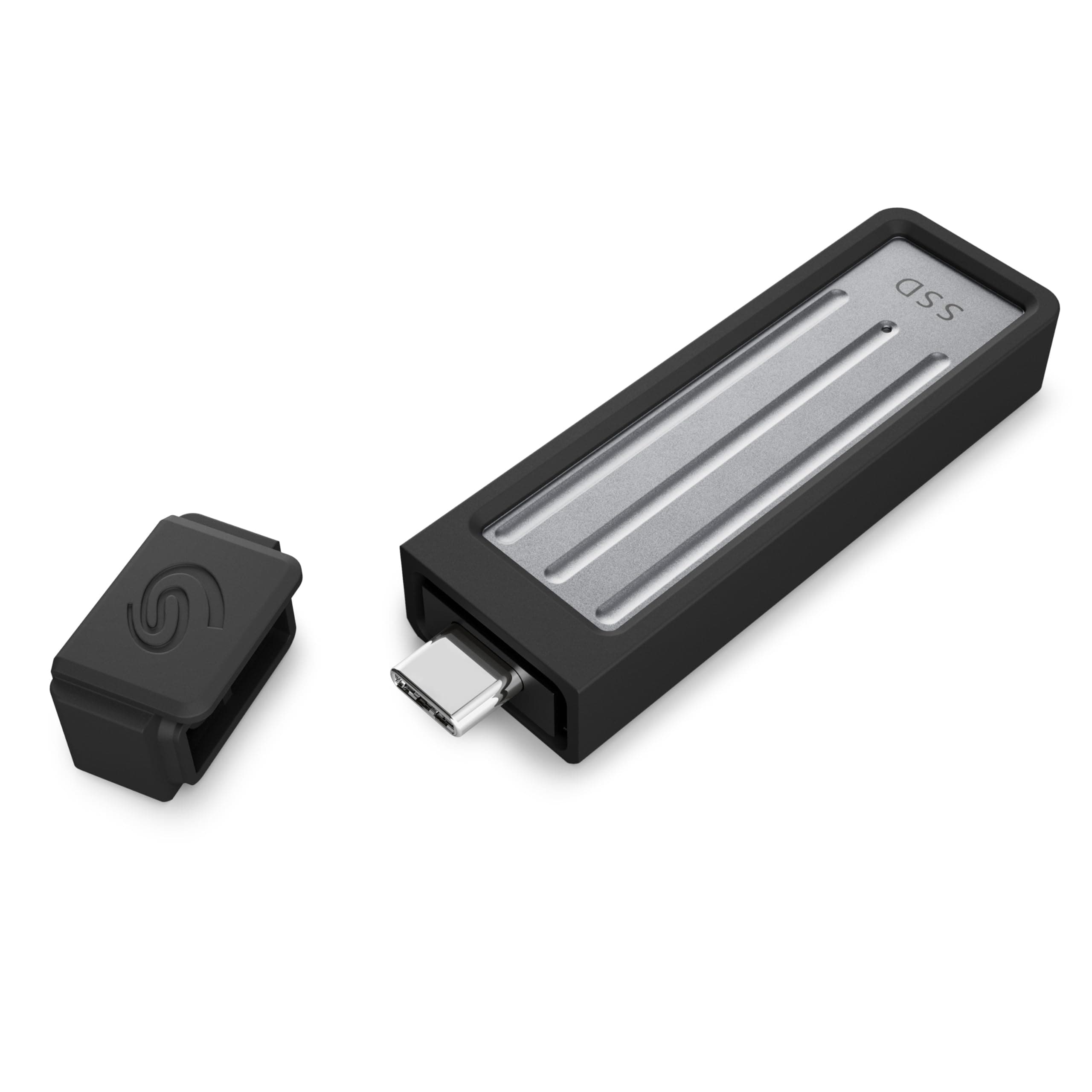 Seagate Ultra Compact 2TB SSD extern, 1000MB/s, USB 3.1 Typ C, Data Rescue Service, Dark Blue, (STMX2000400)