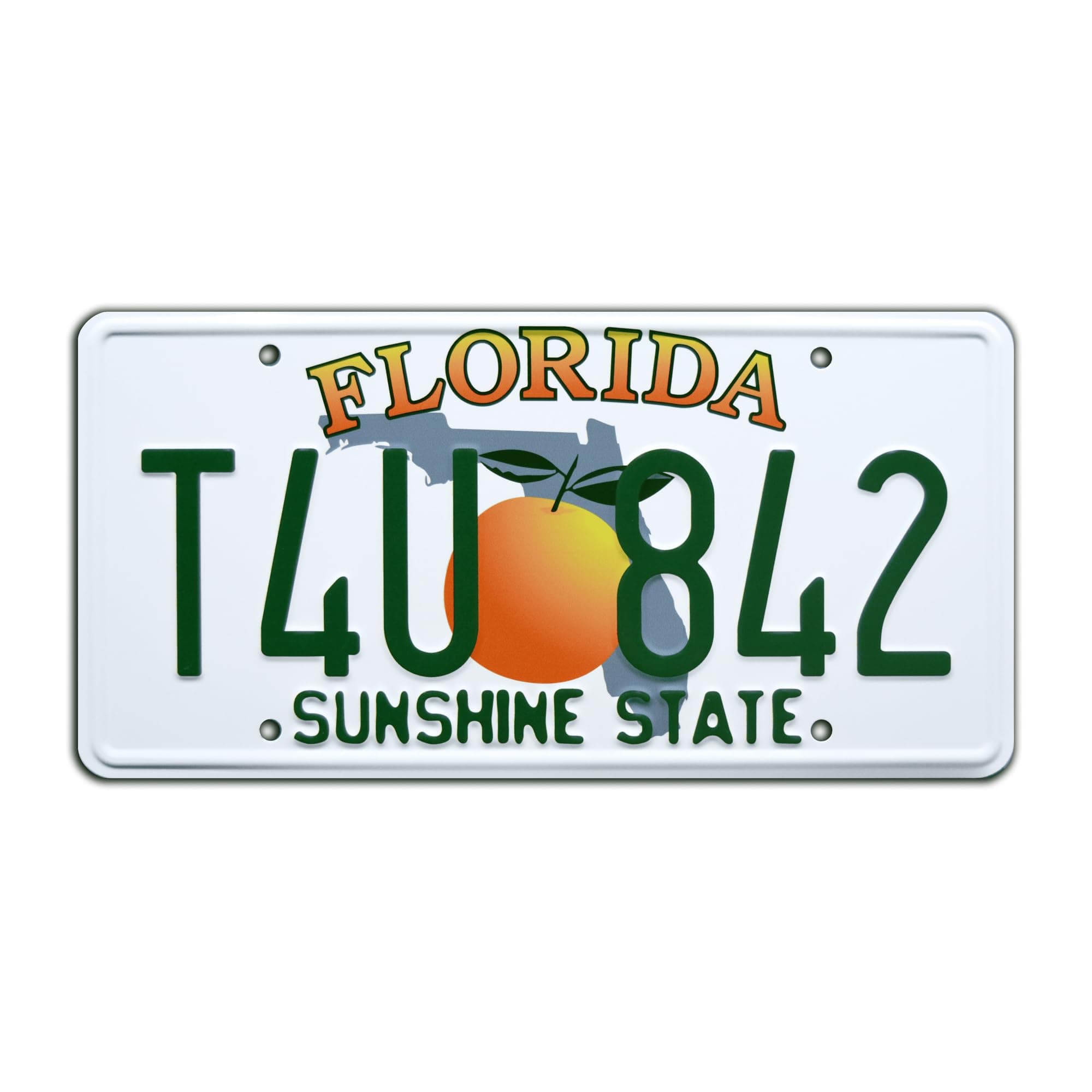 2 Fast 2 Furious | T4U 842 | Vanity Plate, Stamped Aluminum, Metal Decorative Tag, Corrosion Resistant, Quality Novelty Sign, Wall Decoration, Wall Hanging