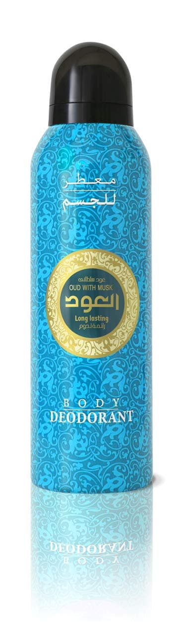 Oudlux Musk with Oud Body Spray Deodorant