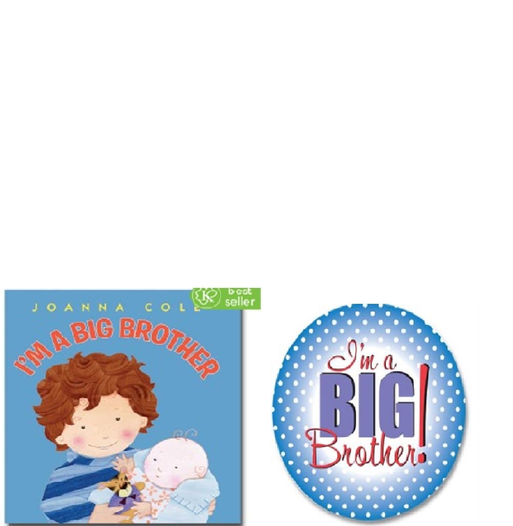 I'm A Big Brother Book and Button