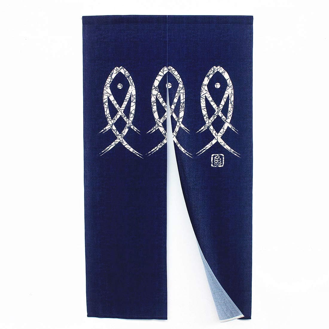 MYRU Japanese Style Koi Fish Door Curtain, 85cm Wide x 160cm Long, Fish