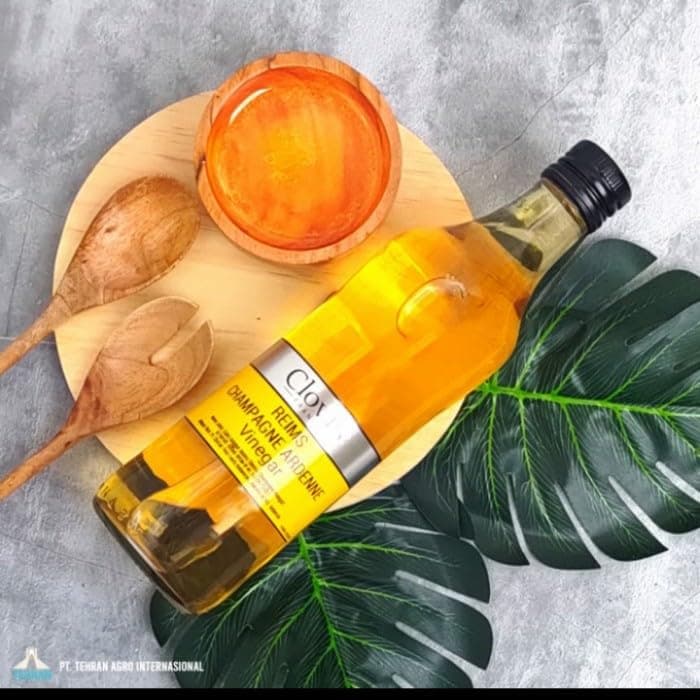 French Champagne Vinegar – 1 Liter (34 fl oz) – Premium Reims Vinegar – Crisp, Aromatic & Full-Bodied