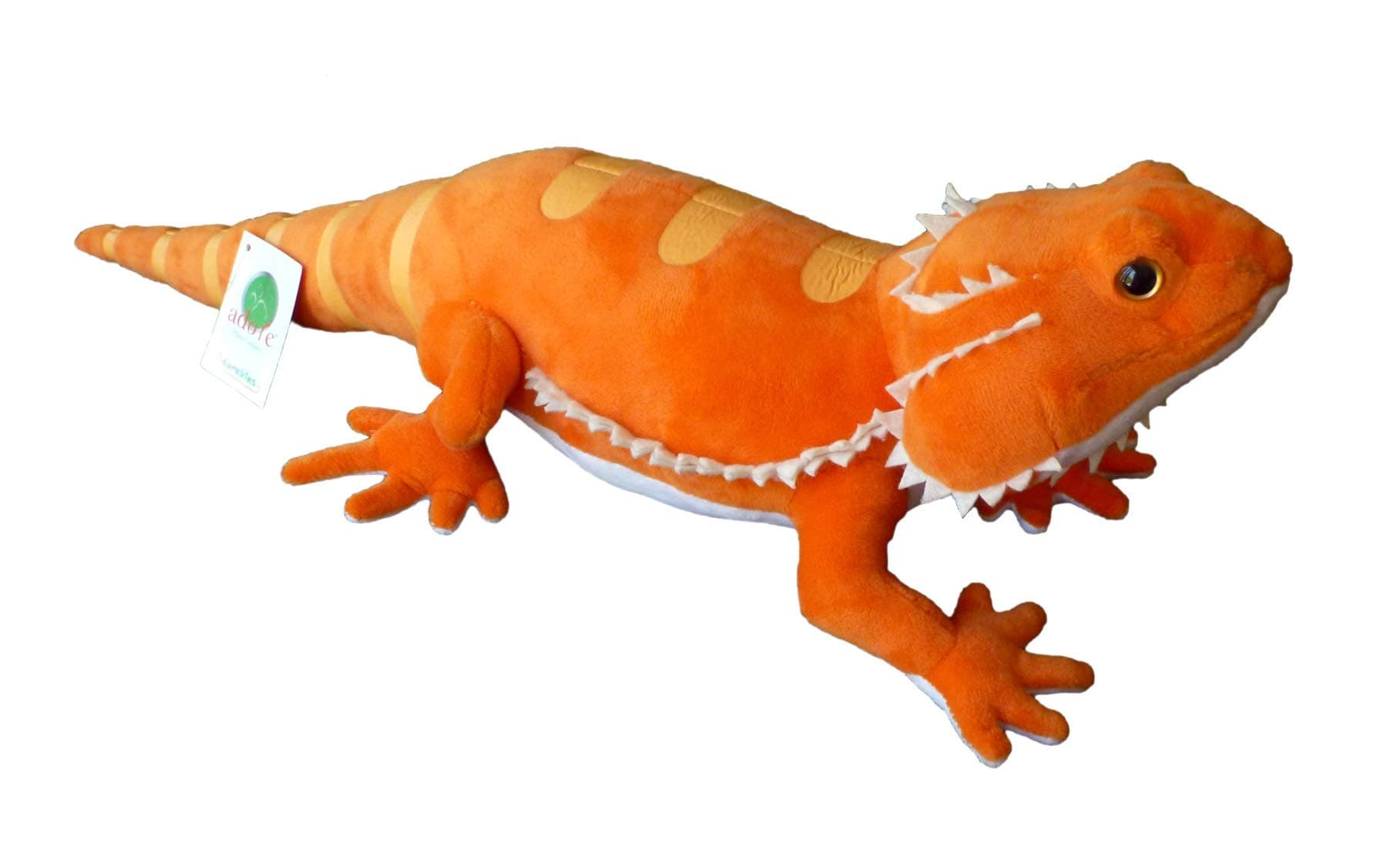 Adore 21" Carrot The Bearded Dragon Lizard Stuffed Animal Plush Toy