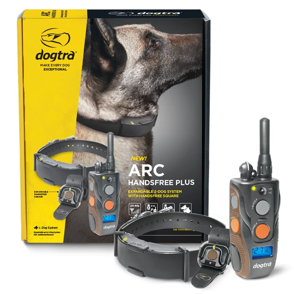 Dogtra ARC HANDSFREE PLUS Expandable to 2-Dog 3/4-Mile Remote Training E-Collar