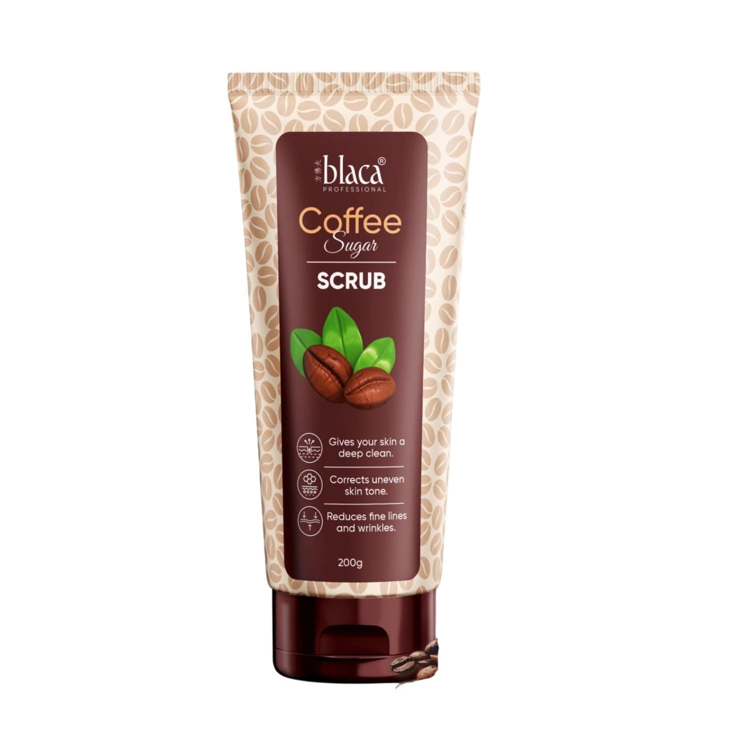 Blaca Gourmet Glow Coffee Sugar Face Scrub Experience 200 Gram