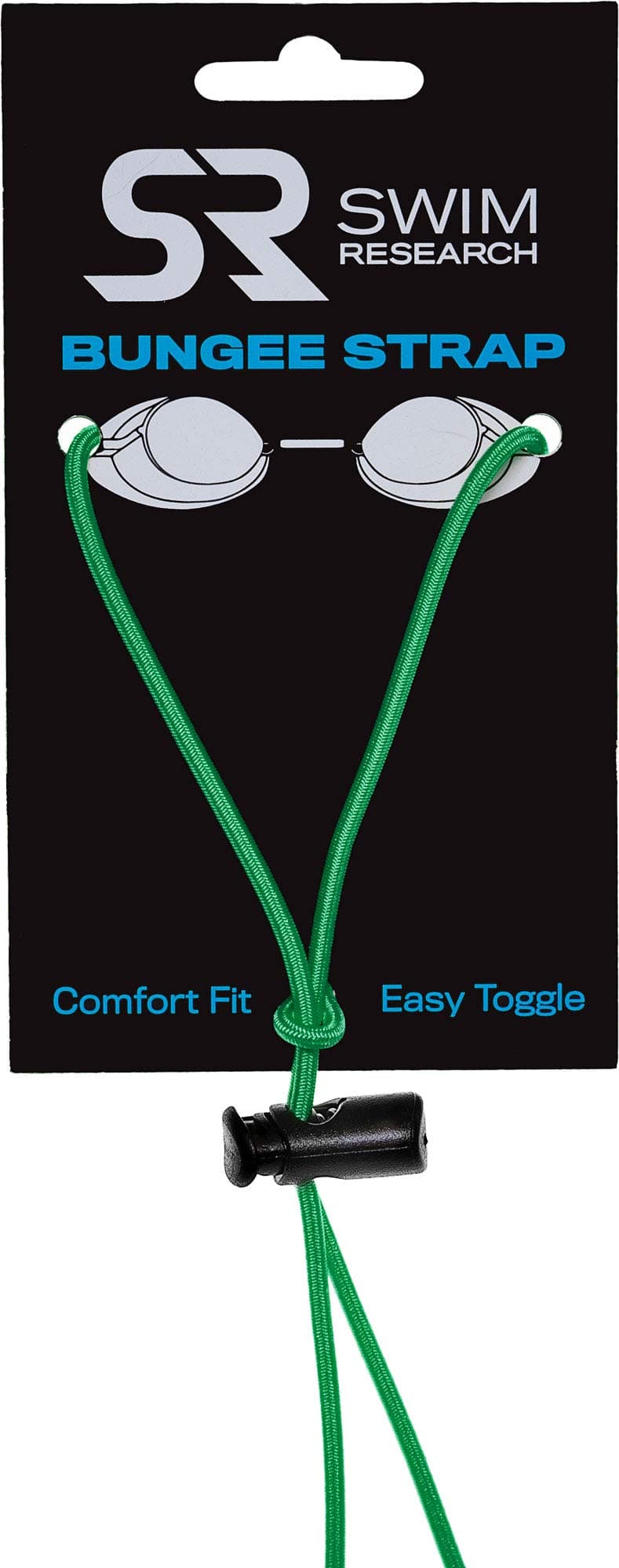 Adjustable Neon Bungee Cord Replacement Swim Goggles Kit | Swimming Goggle Strap | Unisex, One Size Fits Most