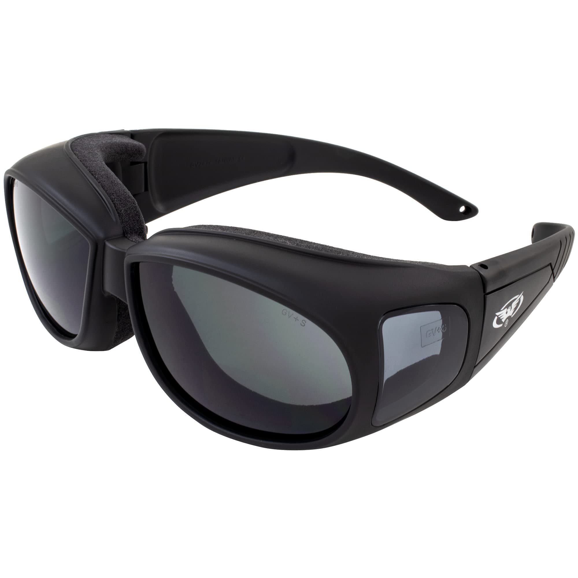 Global Vision Outfitter Padded Motorcycle Fit-Over Glasses