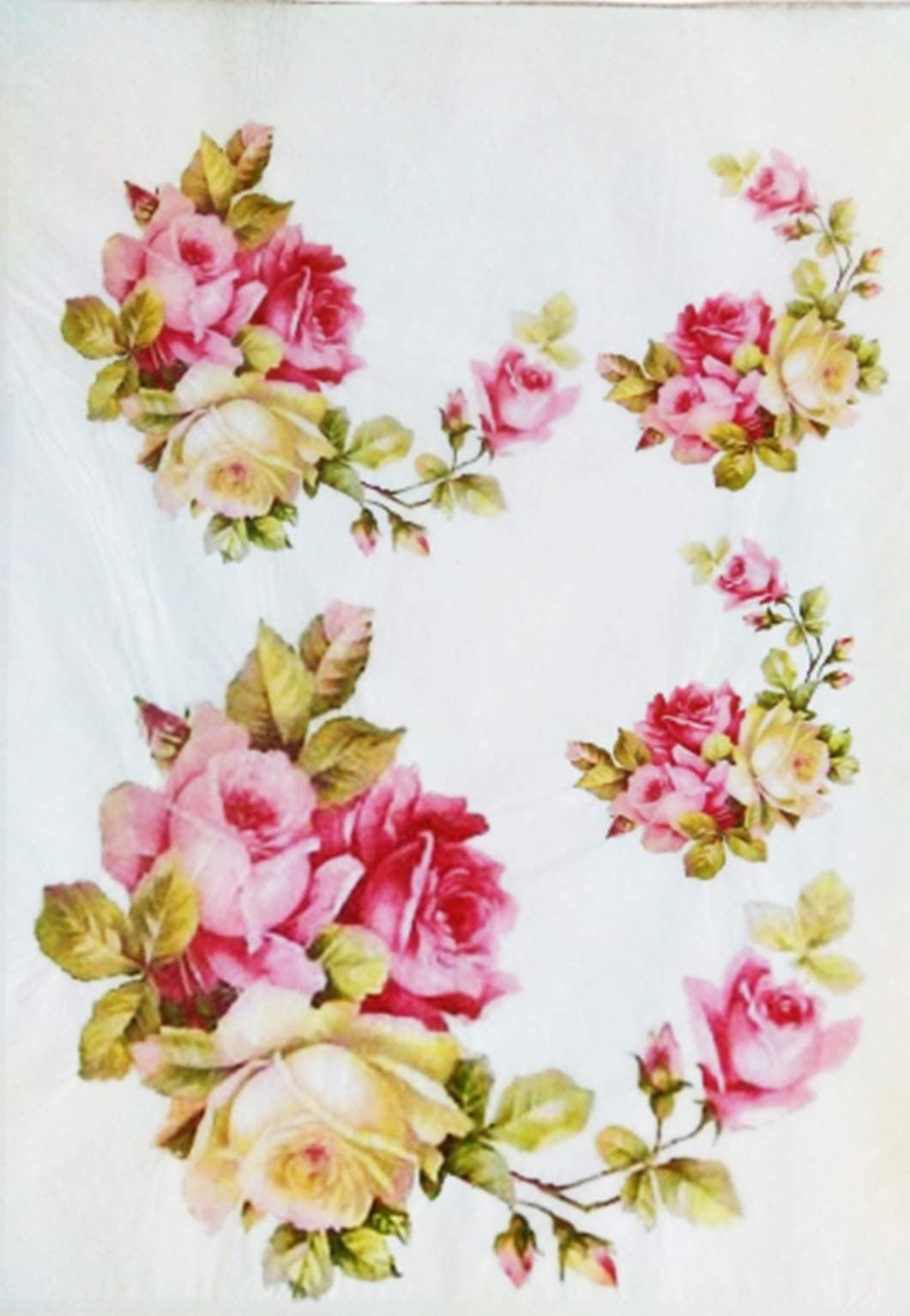 Paper for decoupage Vintage Style(A4 / 20x25 cm) Total 3 Sheets