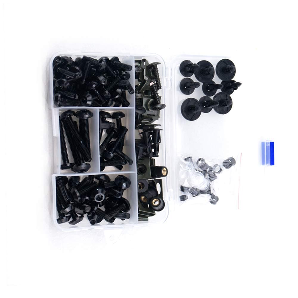 Complete Fairing Bolt Kit Body Screws Compatible with Kawasaki Ninja 300 2013 2014 2015