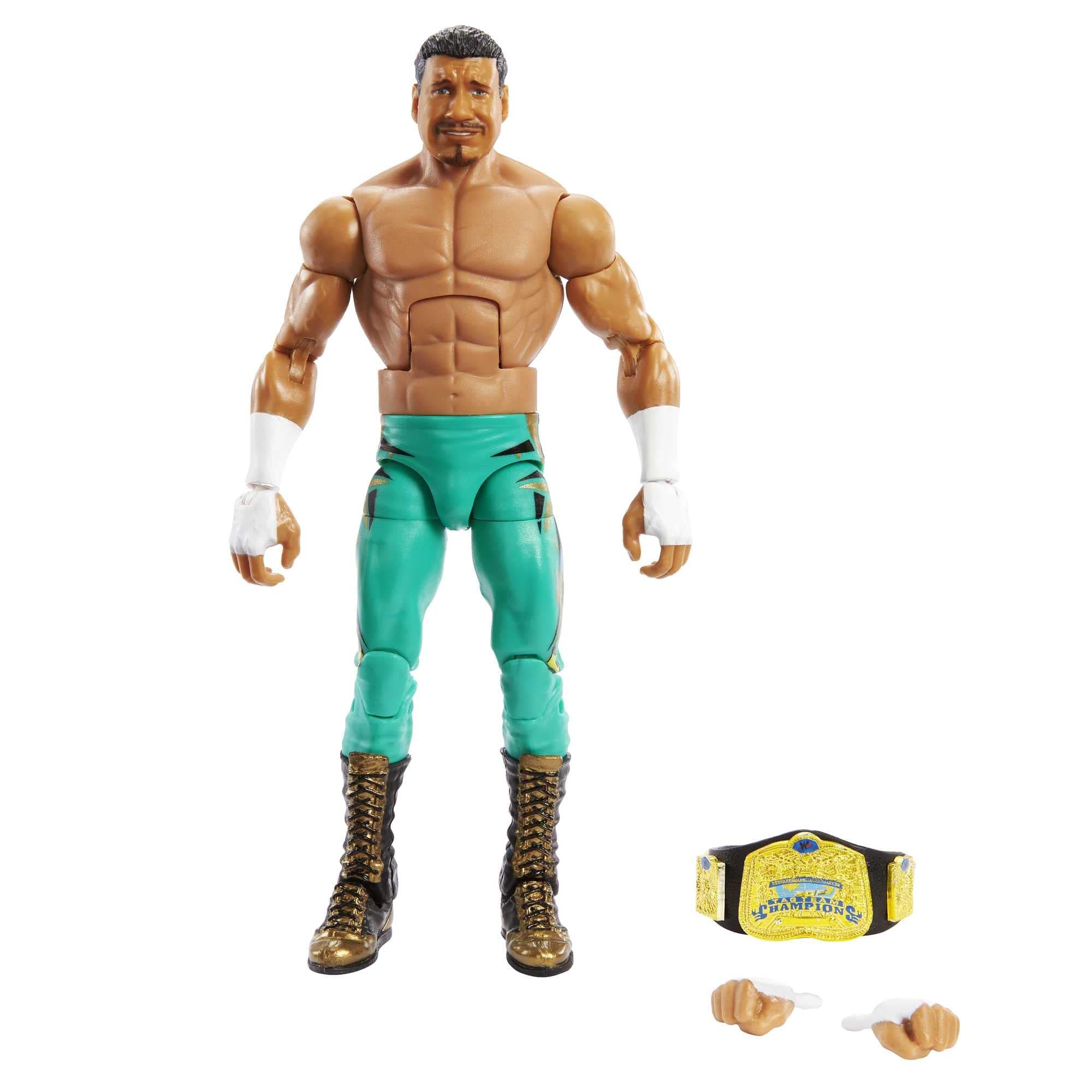 WWE Eddie Guerrero Elite Collection 6" Poseable Collectible Gift Action Figure for WWE Fans Ages 8+
