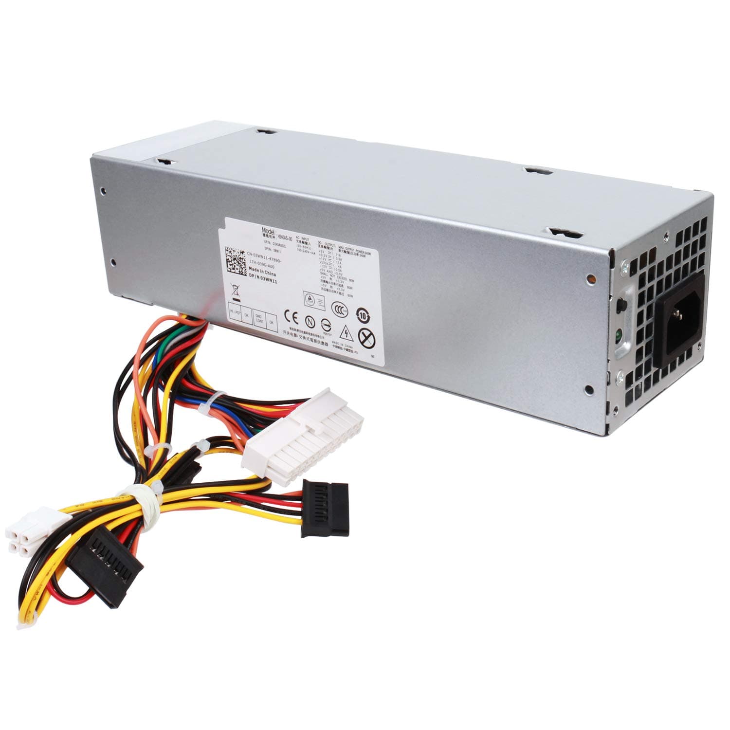 240W Power Supply for Dell Optiplex 390 790 960 990 3010 7010 9010, Only for Small Form Factor SFF H240ES-00 D240ES-00 AC240AS-00 AC240ES-00 DPS-240WB LB 240AS 00 H240AS-00 3WN11