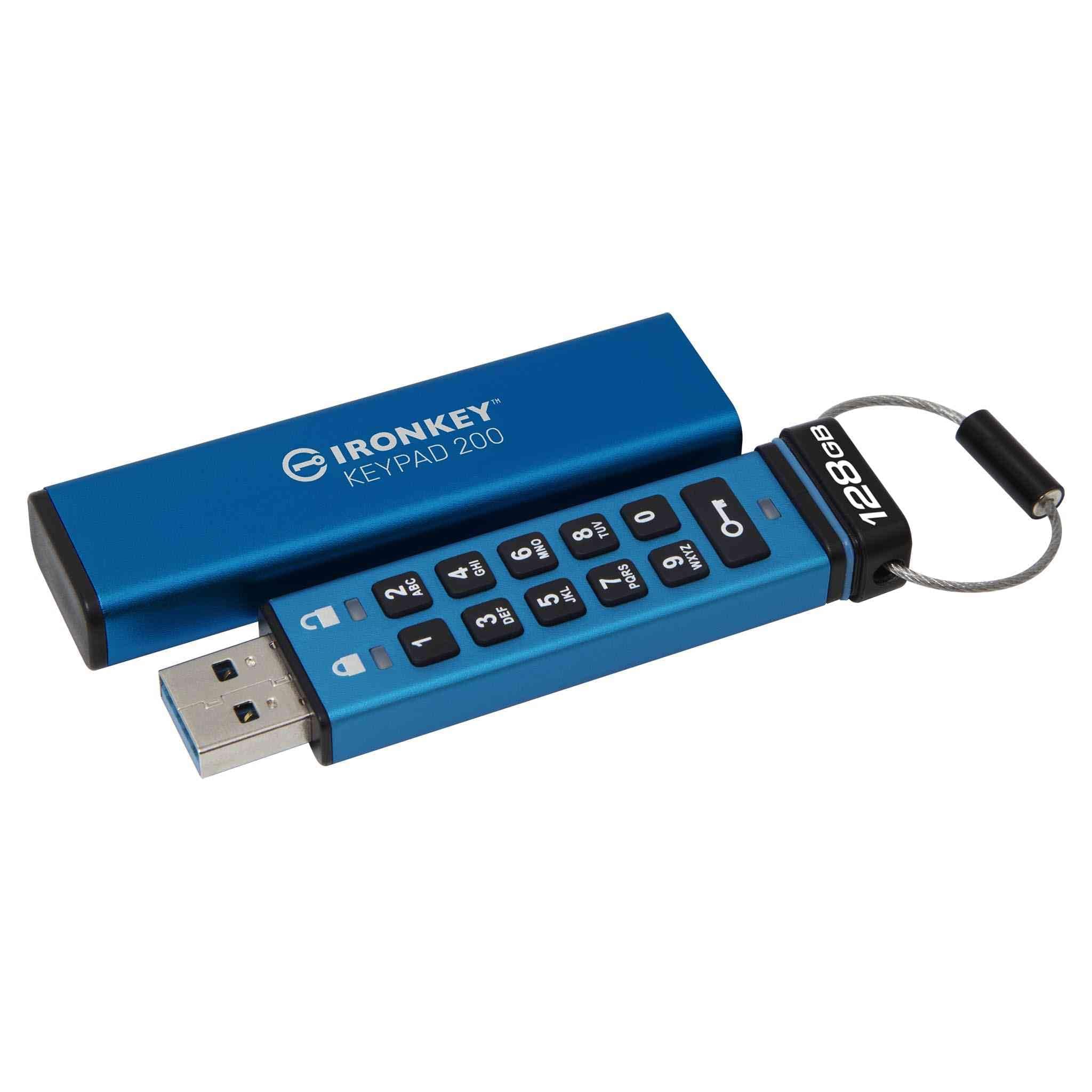 Kingston Ironkey ใญใผใใใ 200 64GB ๆๅทๅUSB