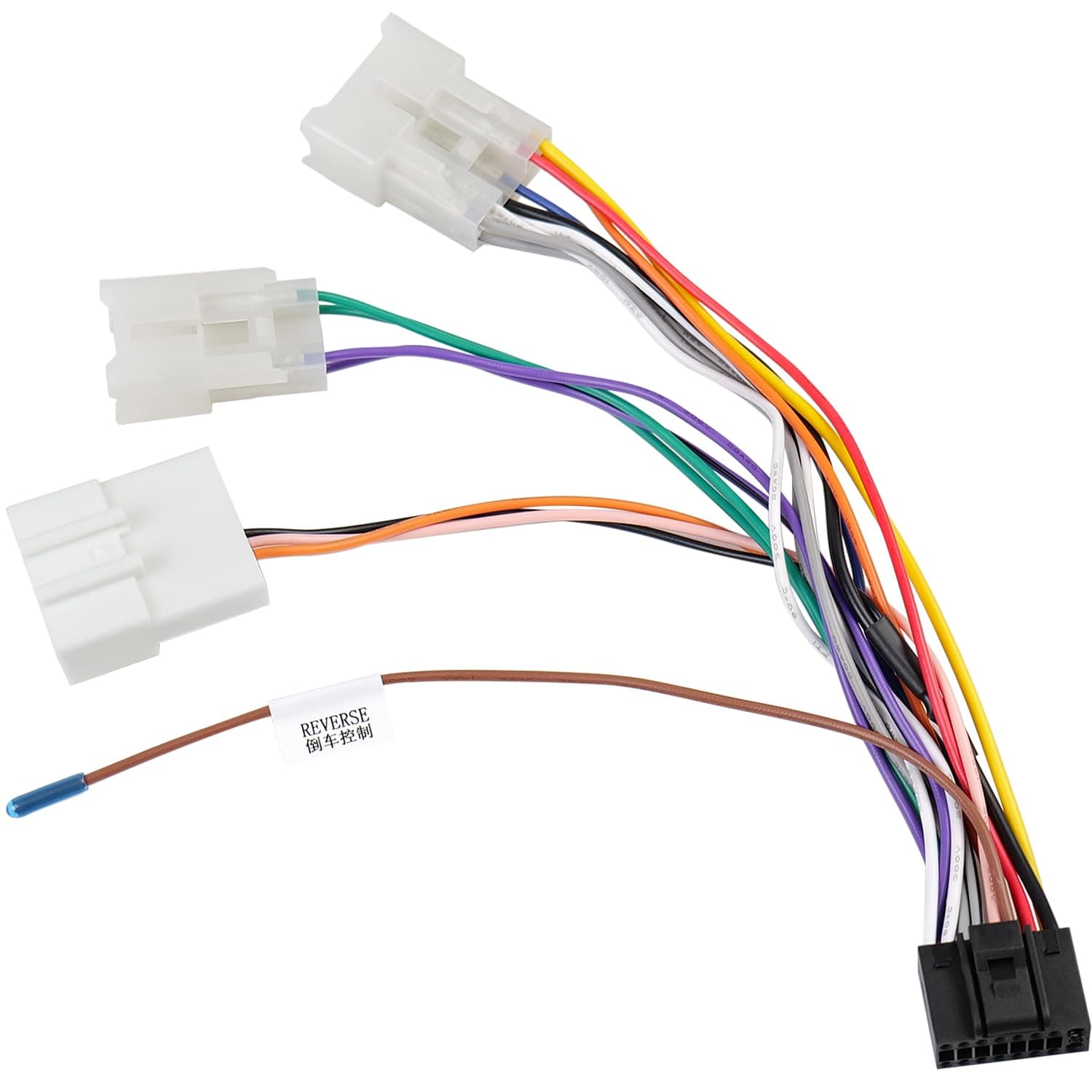 Car Stereo Harness Adapter for Toyota Highlander RAV4 Camry Corolla Land FJ Cruiser Vios Yaris Radio Wiring Harness Cable No JBL Amplifier&Canbus