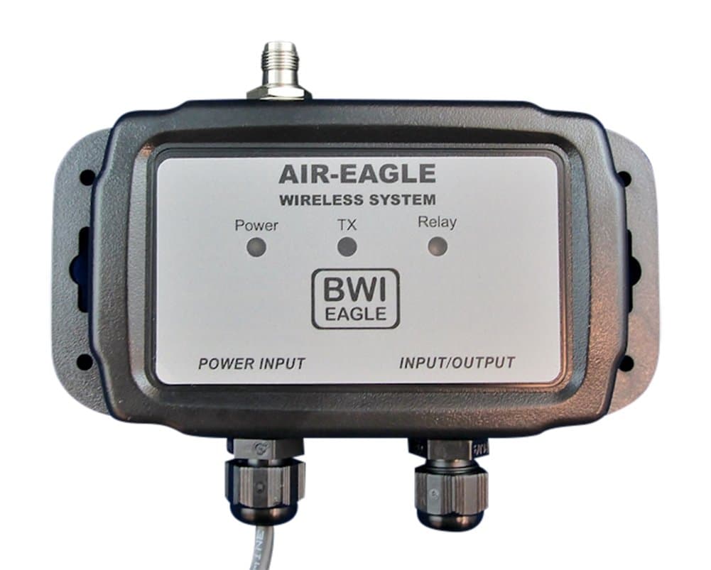 Air-Eagle XLT, 900MHz Receiver, Single Relay Output, Three User-Selectable Relay Modes, 9-36VDC Power Supply W/120VAC Adapter, Includes Rubber Duck Antenna