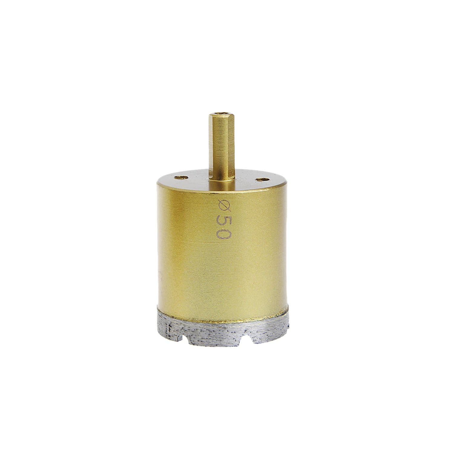 MuZuZiDiamond Bit Marble Cutter Stone Tiles Concrete Hole Saw Hand Drill Hole Tool 6-60mm (50mm, 1pc)