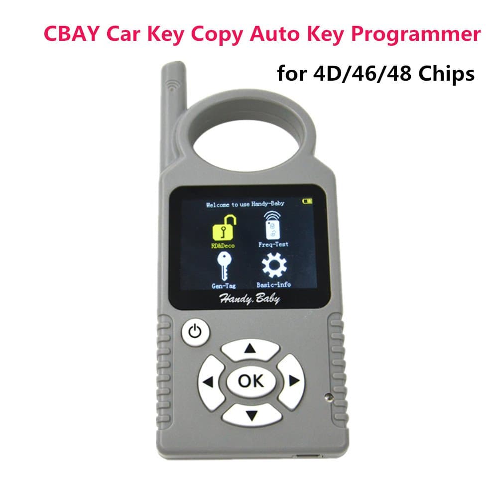 Handy Baby V7.0 Auto Key Programmer CBAY Hand-held Car Key Copy Machine Key Programmer for 4D/46/48 Chip Programmer 468 Key PRO III Update Version
