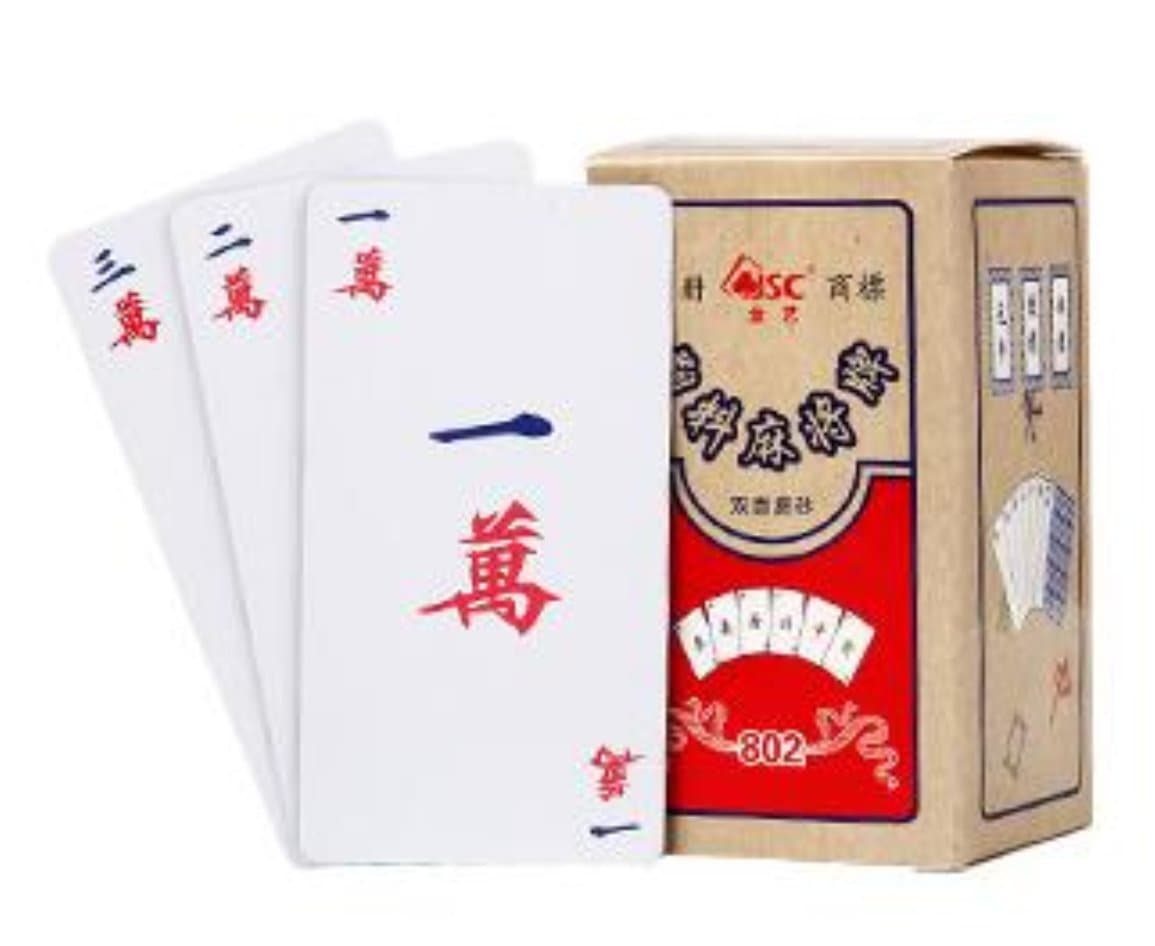 ls toys Traditional Chinese Mahjong Playing Cards - 144 Card Set