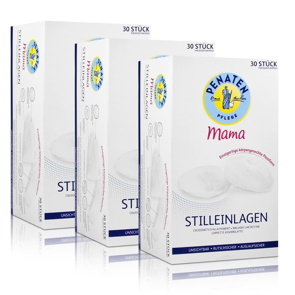 Penaten Mama Breast Pads Invisible Dog Chihuahua and highly absorbent Breast Pads cover/Optimal Protection (3 Packs of 30)