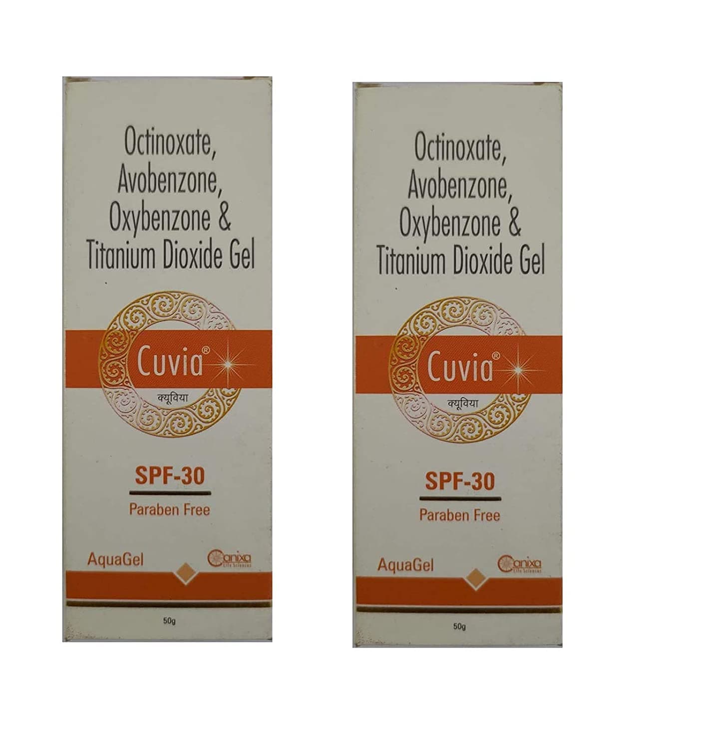 Cuvia Aqagel SPF 30-50g (Pack of 2)