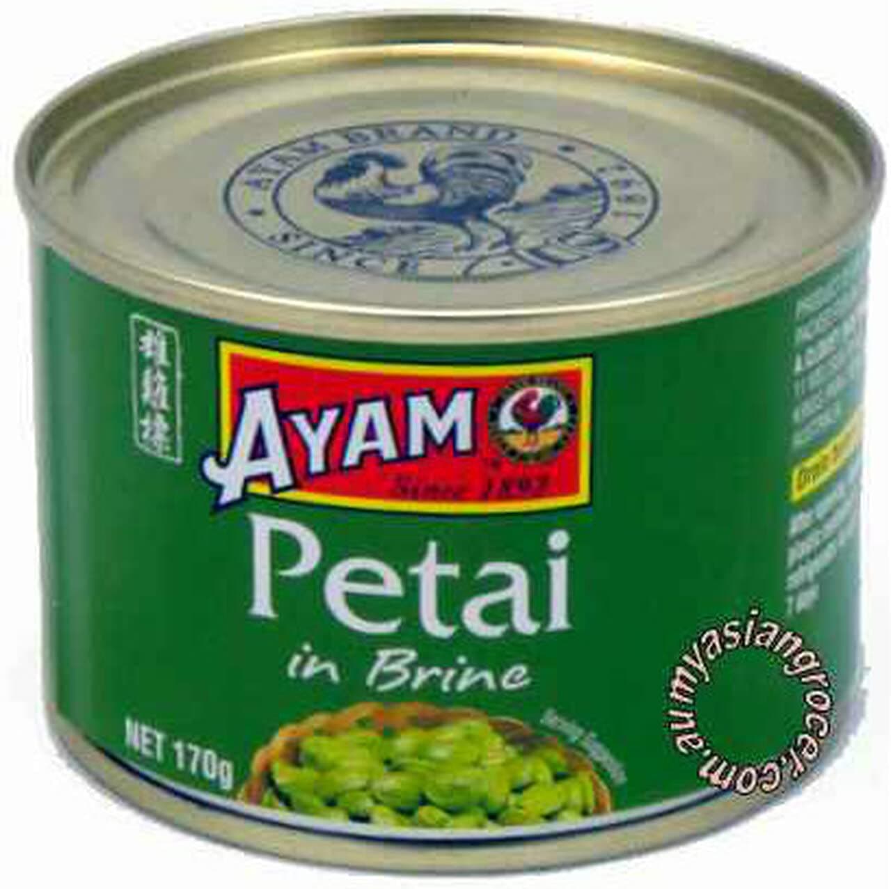 Tinned Petai Beans Vegetables in Brine 170g by Ayam