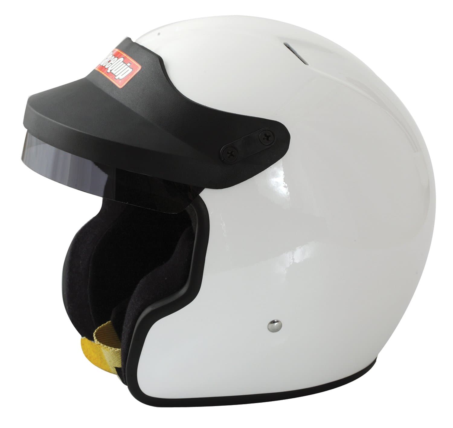 RaceQuip 252116 SA-2010 X-Large White Open-Face Helmet