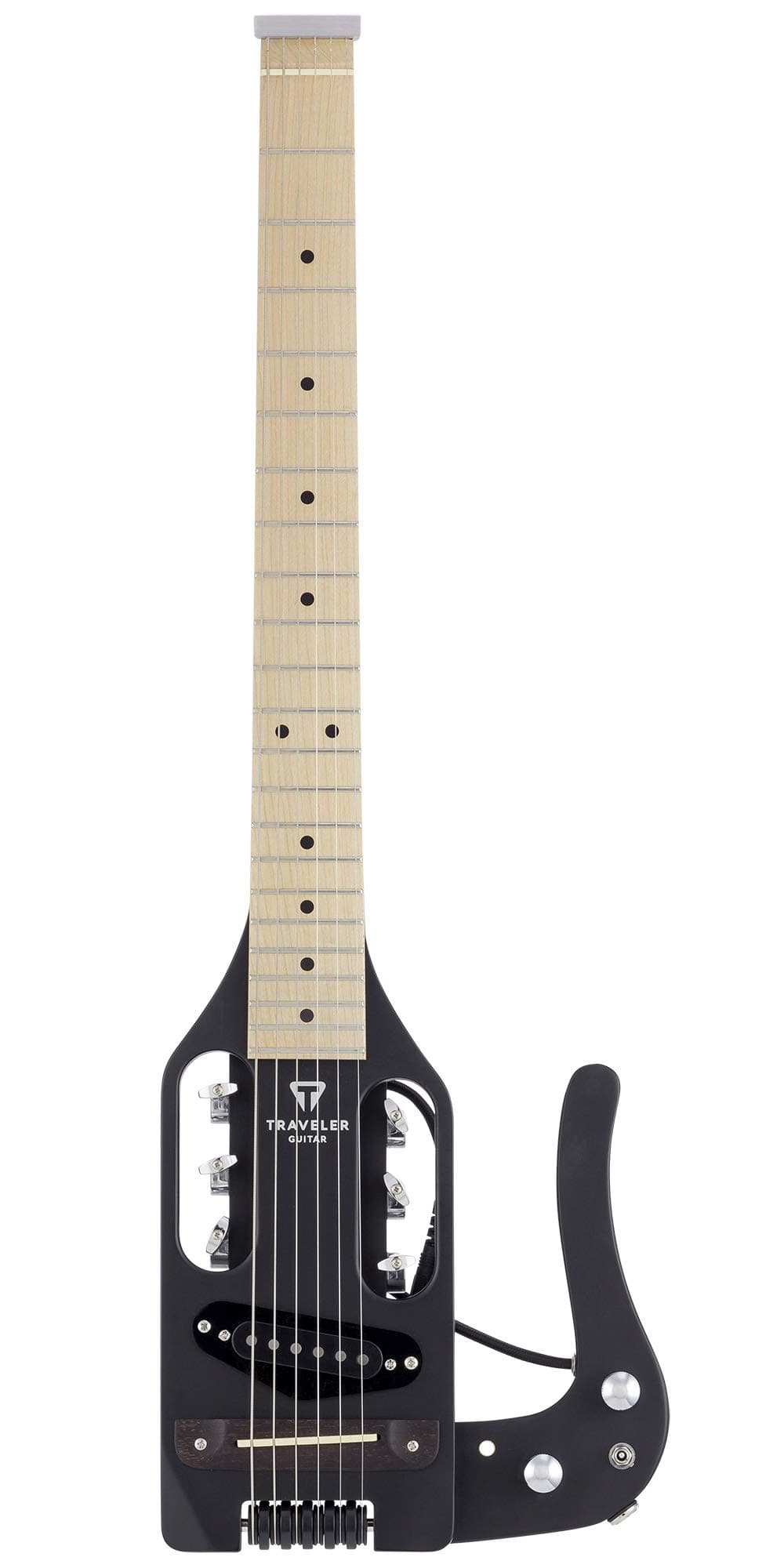 TRAVELER GUITAR6 String Solid-Body Electric Guitar, Right (PSS BKMMP)