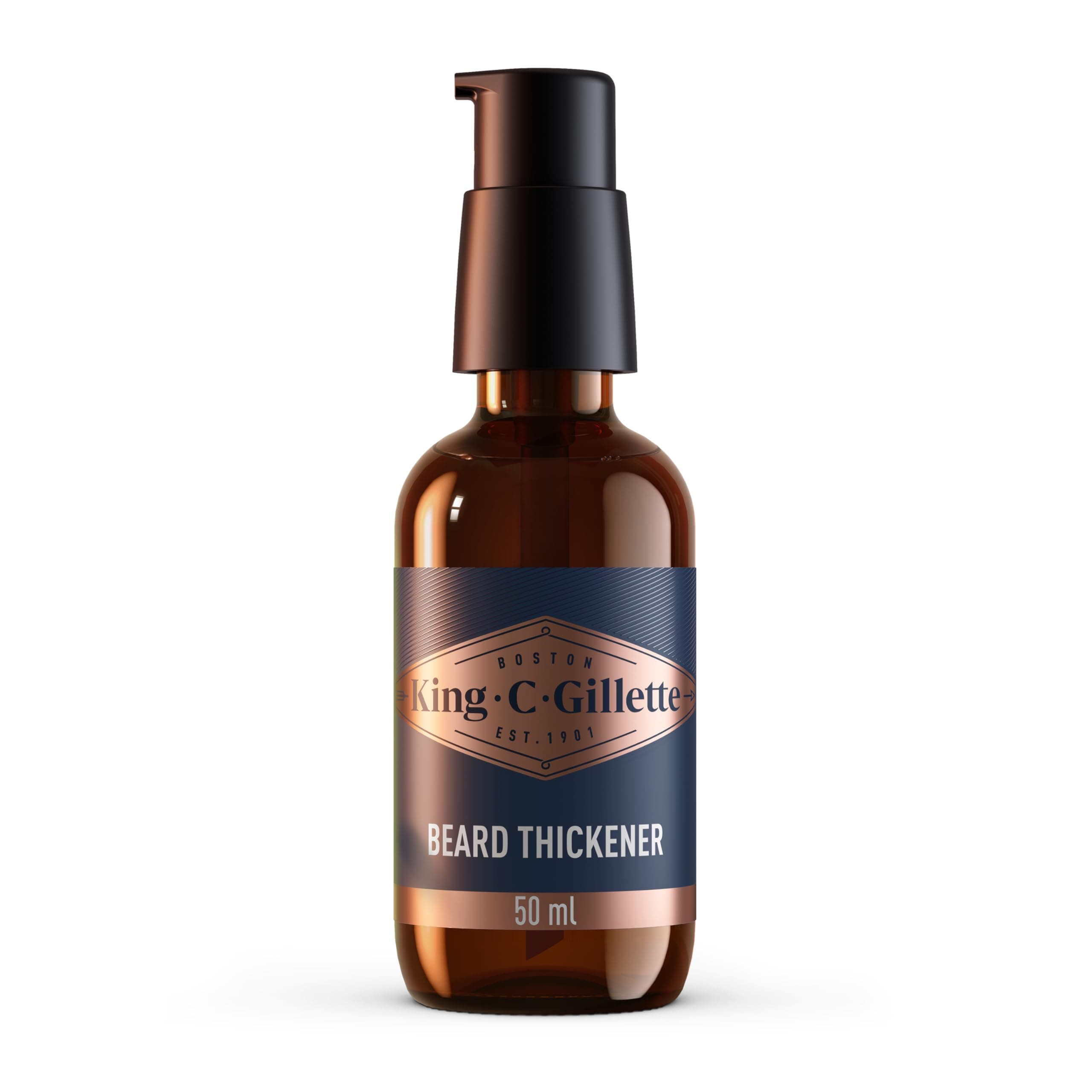 King C. Gillette Beard Thickener with Vitamin B Complex and Caffeine 48 ml