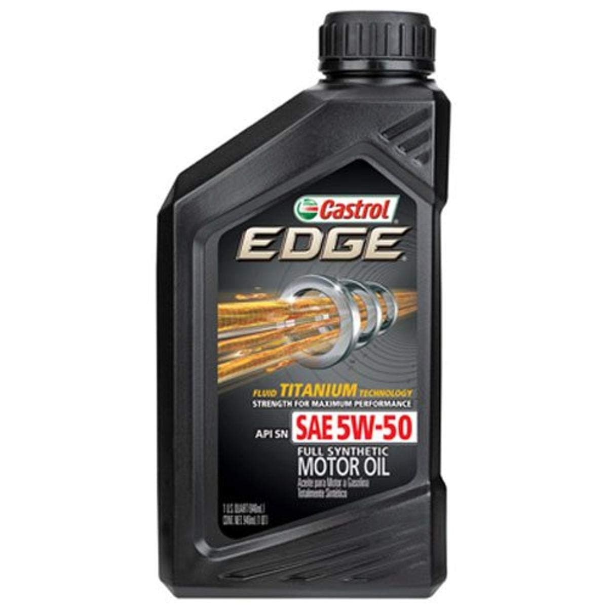 EDGE 5W-50 Advanced Full Synthetic Motor Oil, 1 Quart