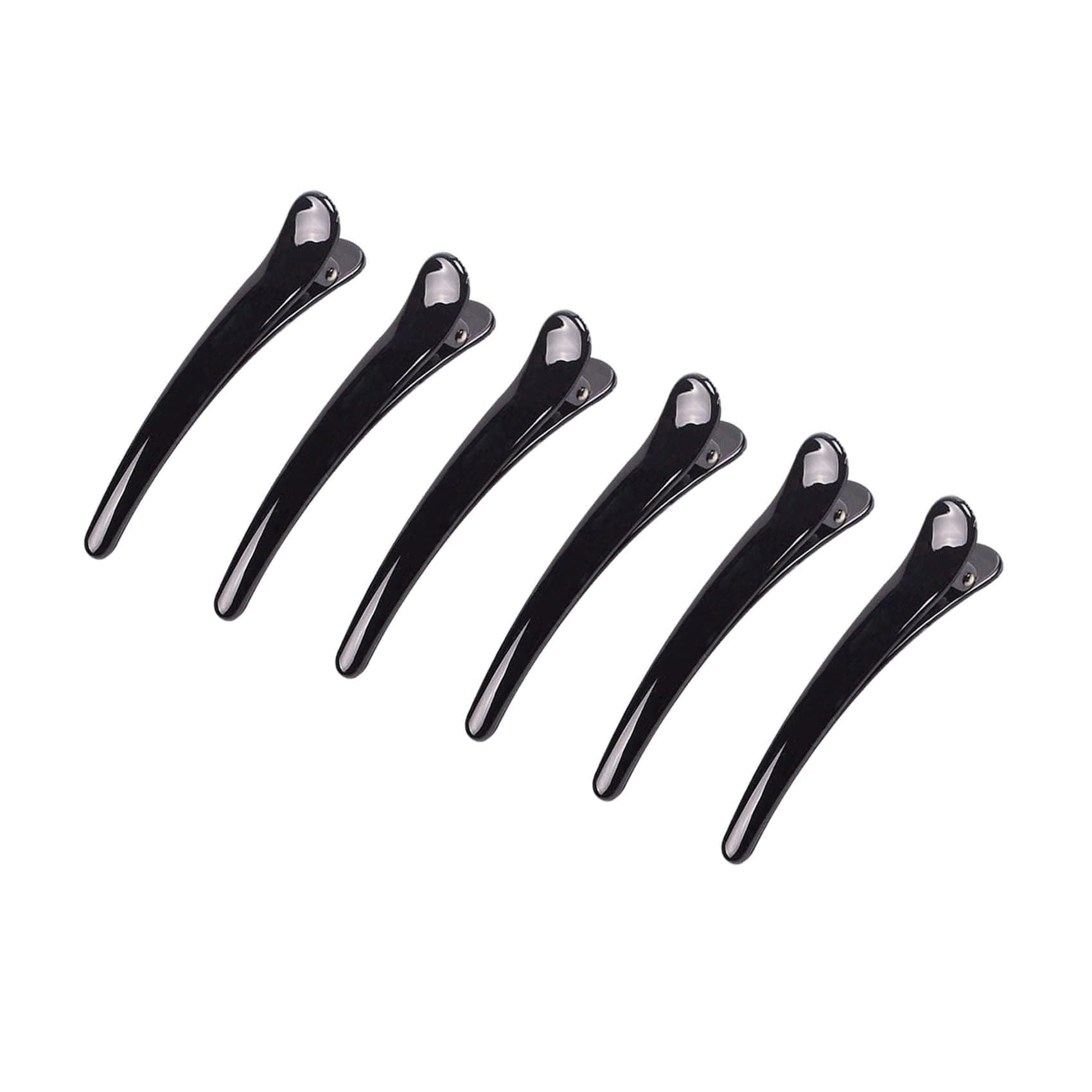 6pcs Hair & Clip for Styling, Non-Slip No-Trace Sectioning, Women's Thick and Thin Hair Clips - Professional Salon