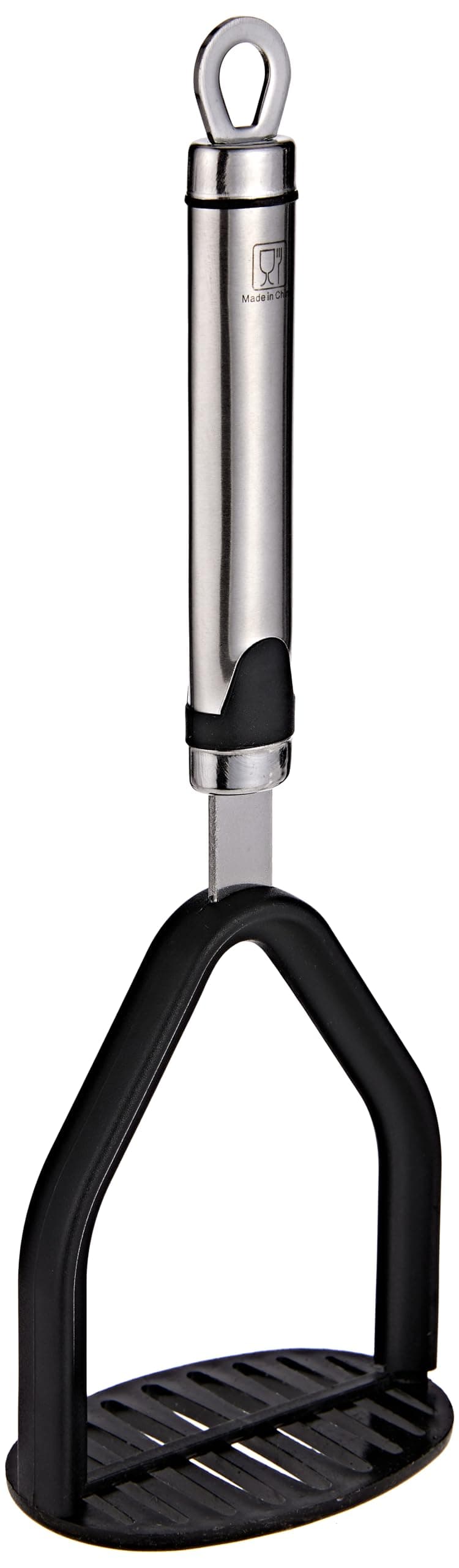 Bergner Gizmo Potato Masher, 28.5 Cm, Nylon, Bg3345, Black, Bg-3345