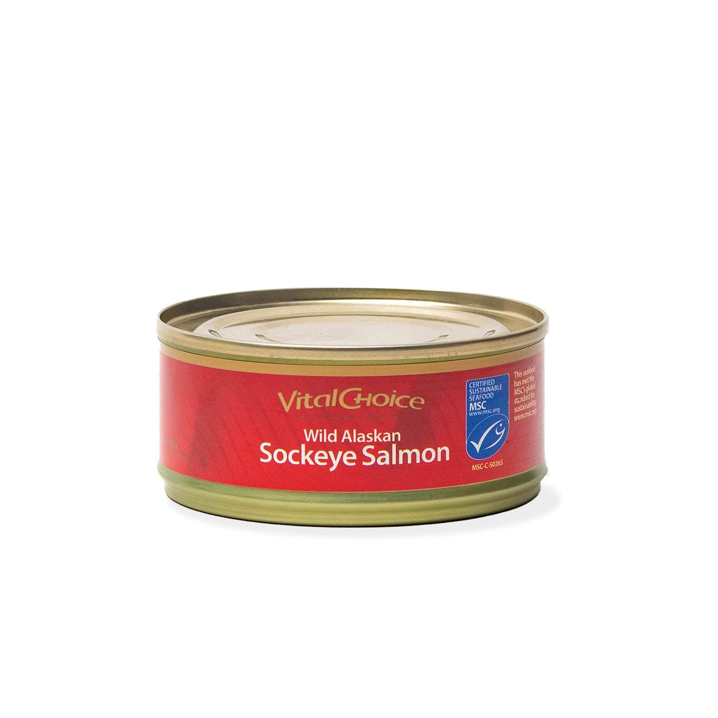 Sockeye Salmon - Traditional - 3.75oz Can