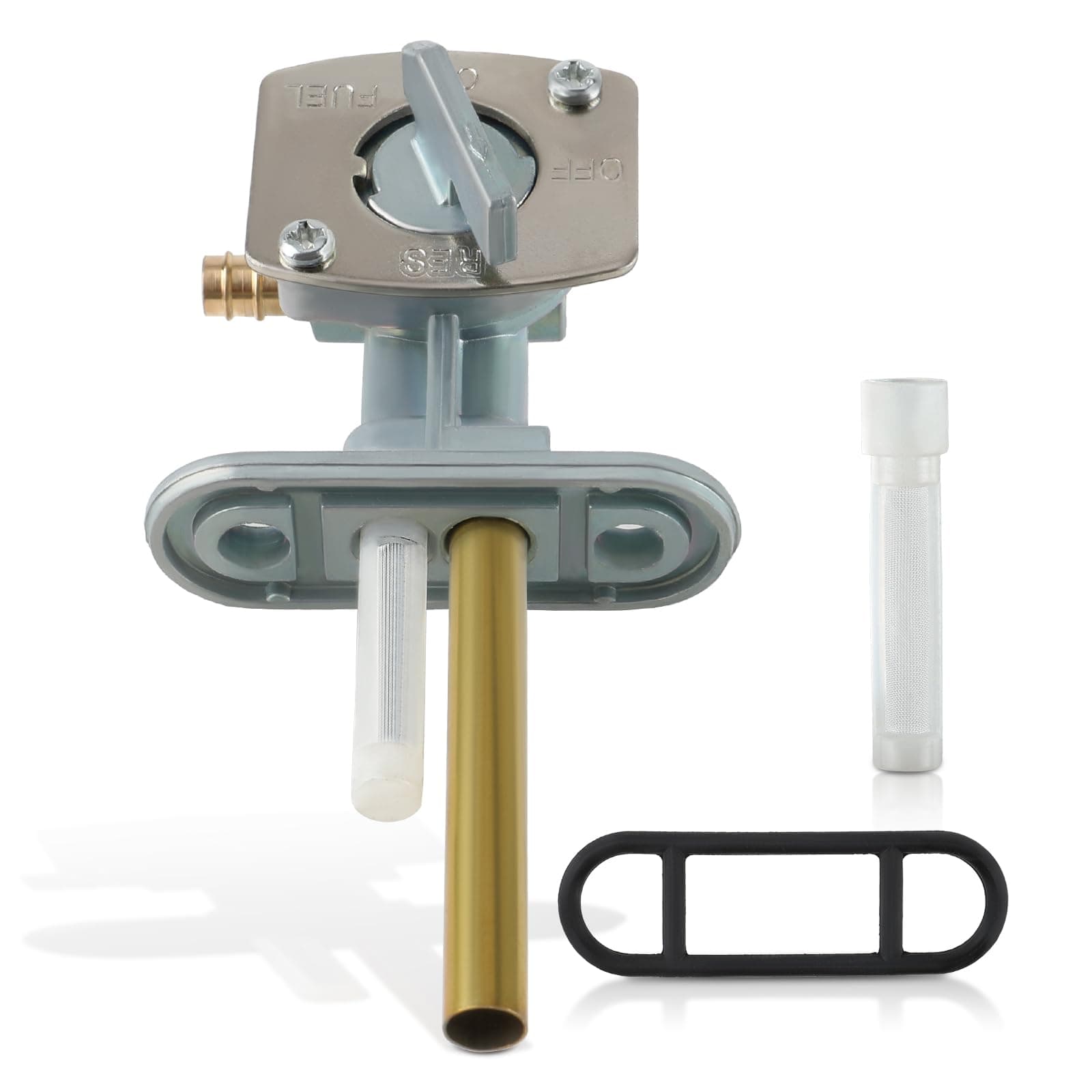 MOTOALL Tank Switch Gas Valve Fuel Petcock w/Gasket for Yamaha Bear 250 400 Shut Off Valve for Yamaha Bear Tracker 250 Bruin 250 Timberwolf ATV